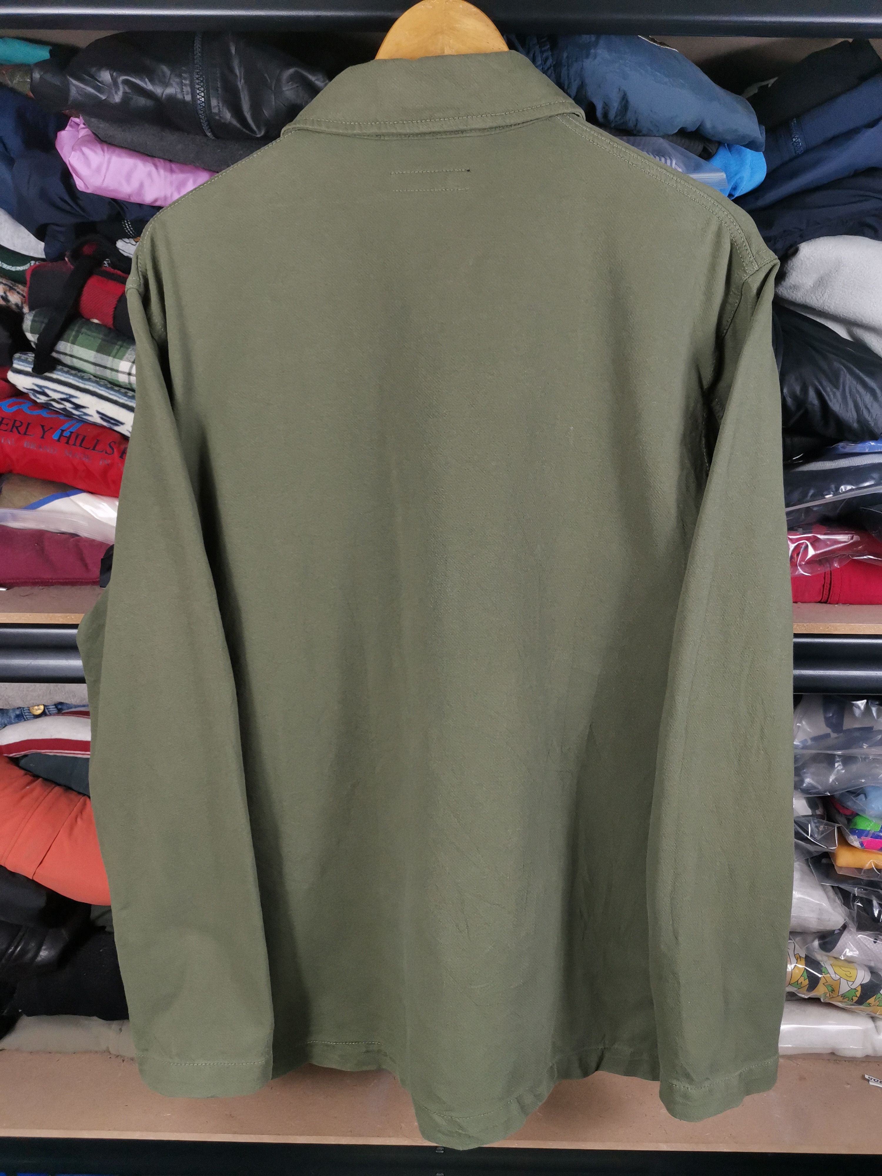 Japanese Brand Uniqlo Chore Jacket Green Military Workear Size US L / EU 52-54 / 3 - 2 Thumbnail