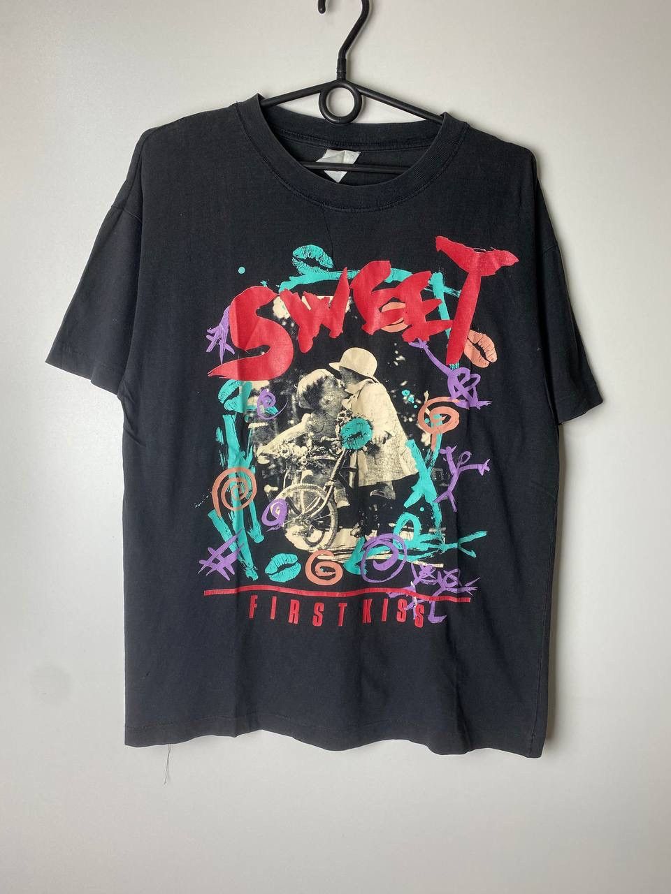 Vintage Sweet first 90s vintage T-shirt size M Size US M / EU 48-50 / 2 - 1 Thumbnail