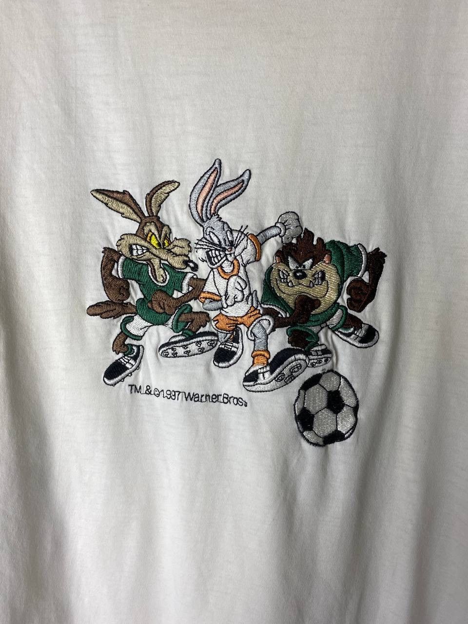 Vintage Warner Bros 1997 vintage t-shirt size L Size US L / EU 52-54 / 3 - 6 Thumbnail