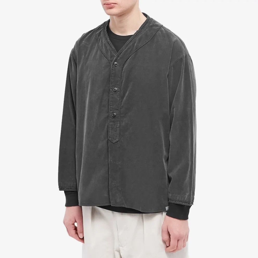 SS22 VISVIM Dugout Cotton & Linen Corduroy Shirt