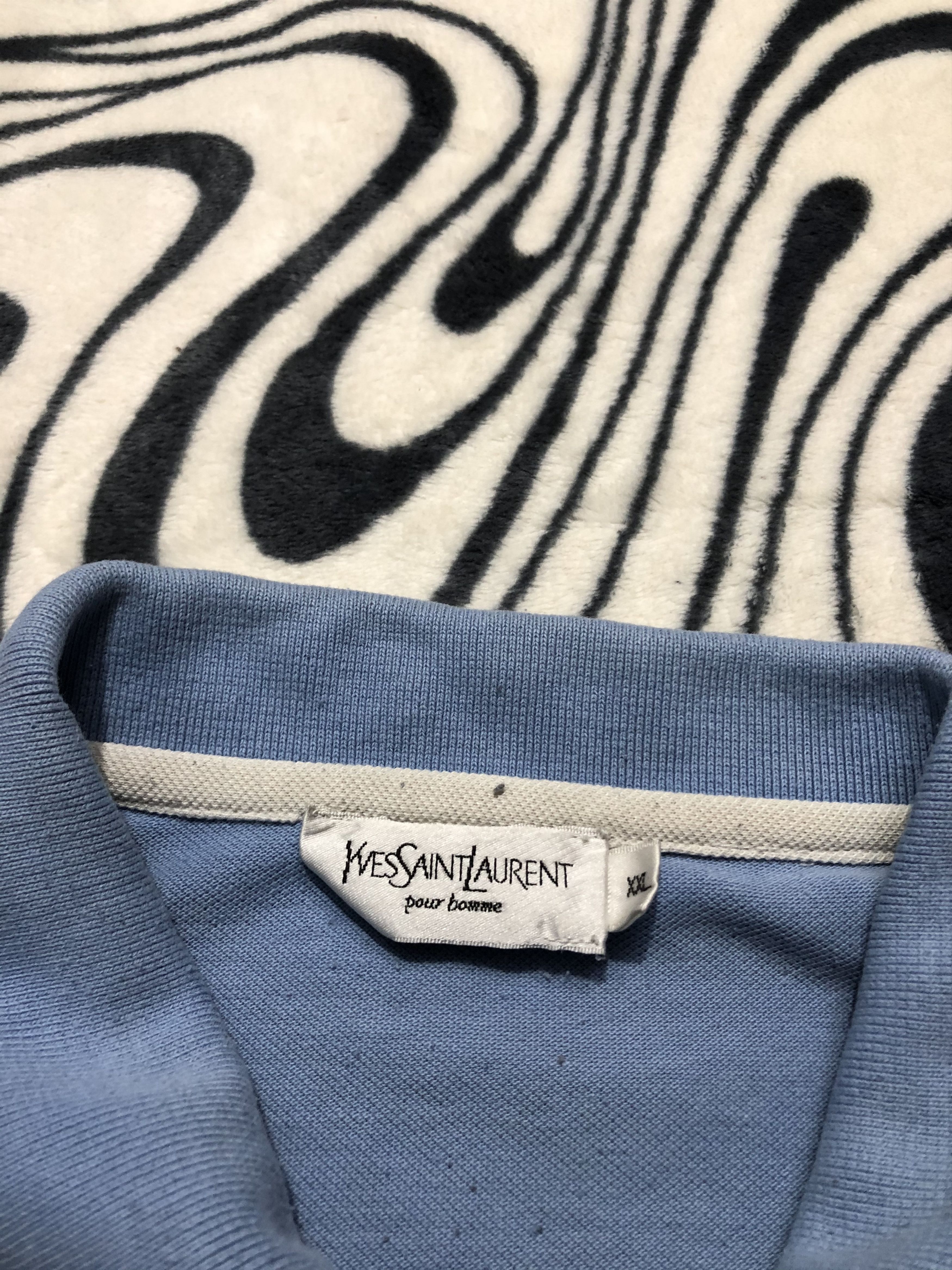 Yves Saint Laurent Yves Saint Laurent YSL Men's Polo Shirt Size US XL / EU 56 / 4 - 3 Thumbnail