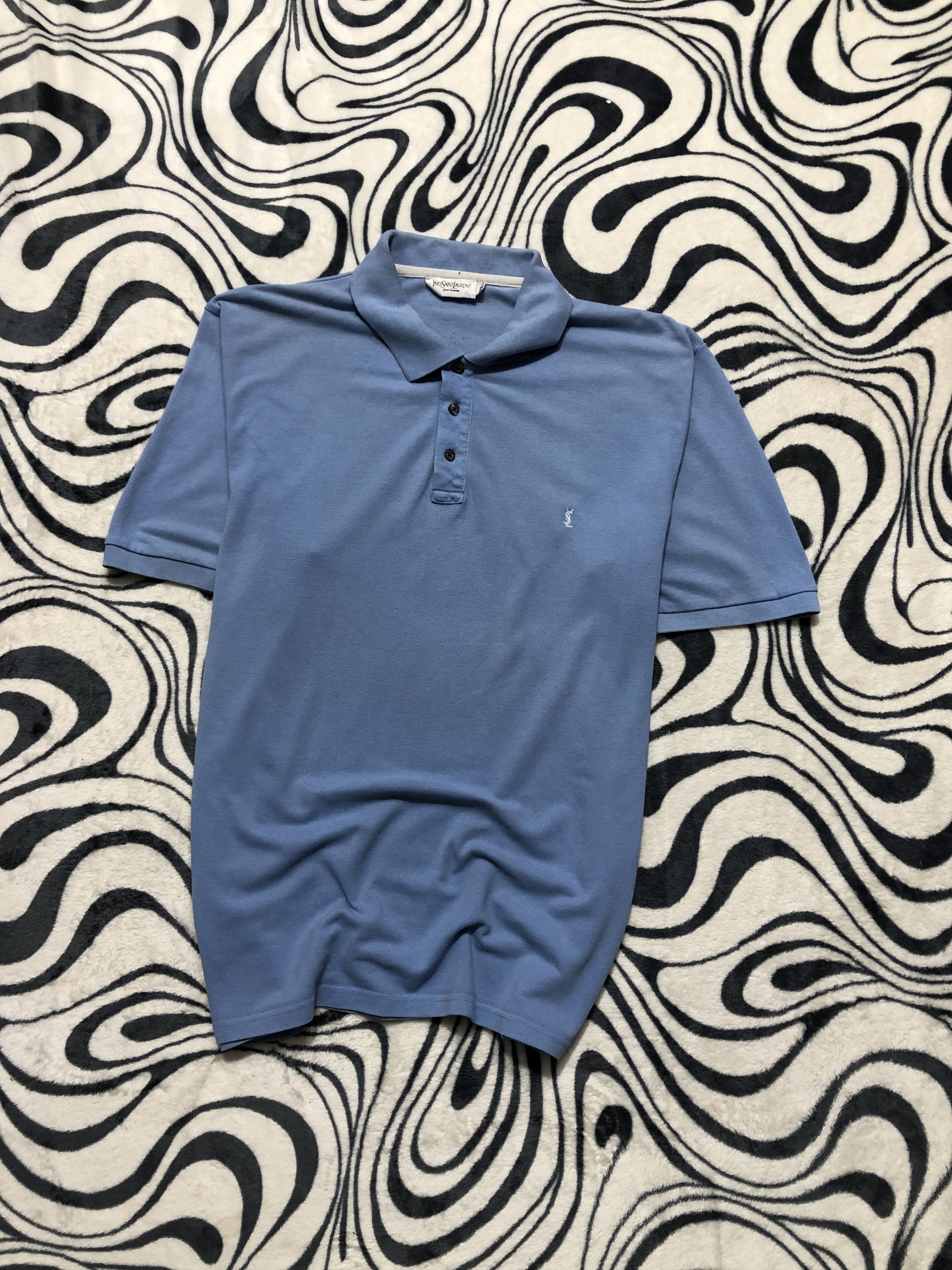 Yves Saint Laurent Yves Saint Laurent YSL Men's Polo Shirt Size US XL / EU 56 / 4 - 1 Thumbnail