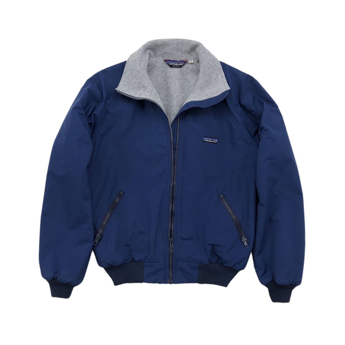 Vintage Patagonia Fleece Lined Bomber Jacket Made In USA 🇺🇸
