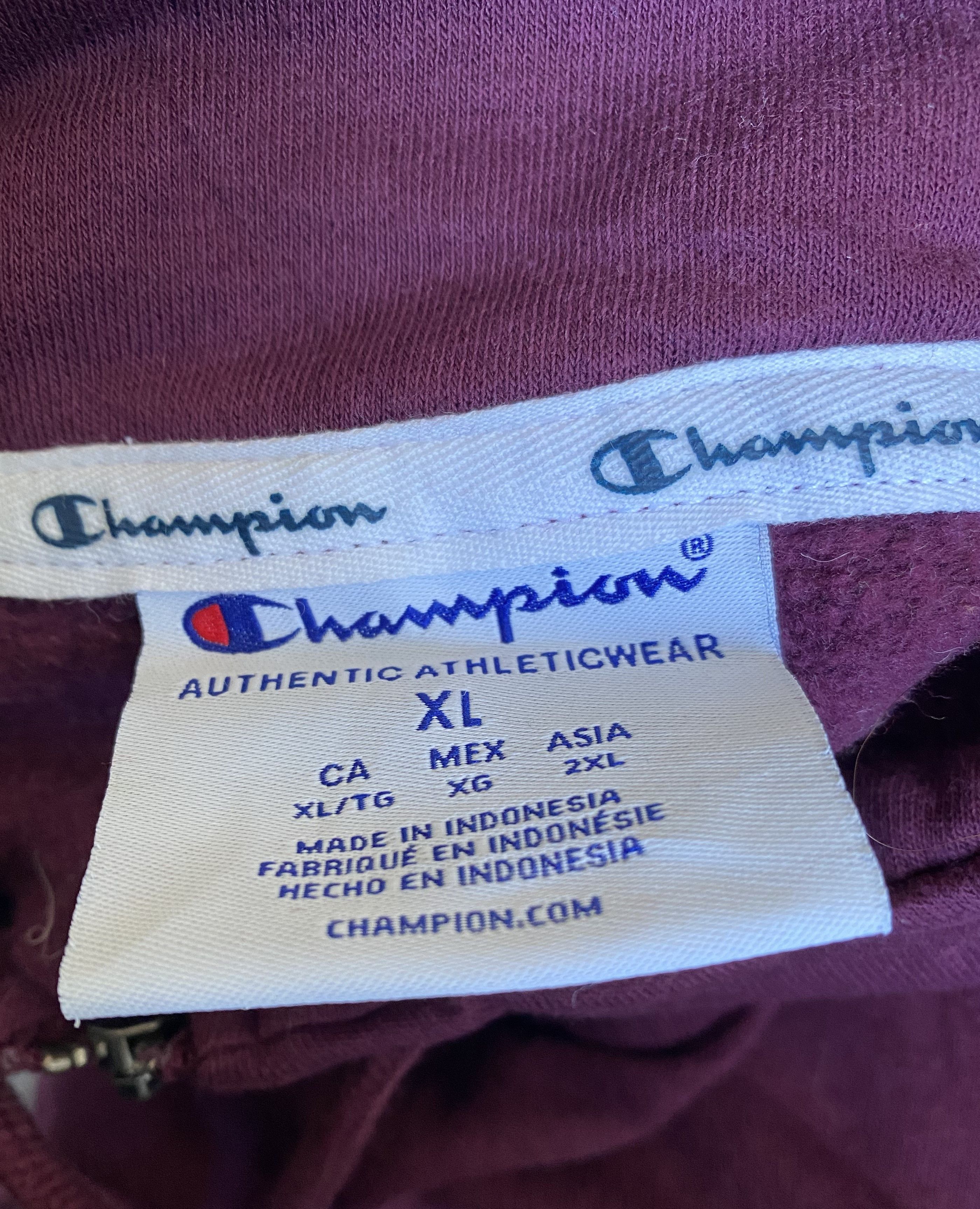 Champion Champion 1/4 Zip Pullover Sweatshirt Size XL / US 12-14 / IT 48-50 - 4 Thumbnail