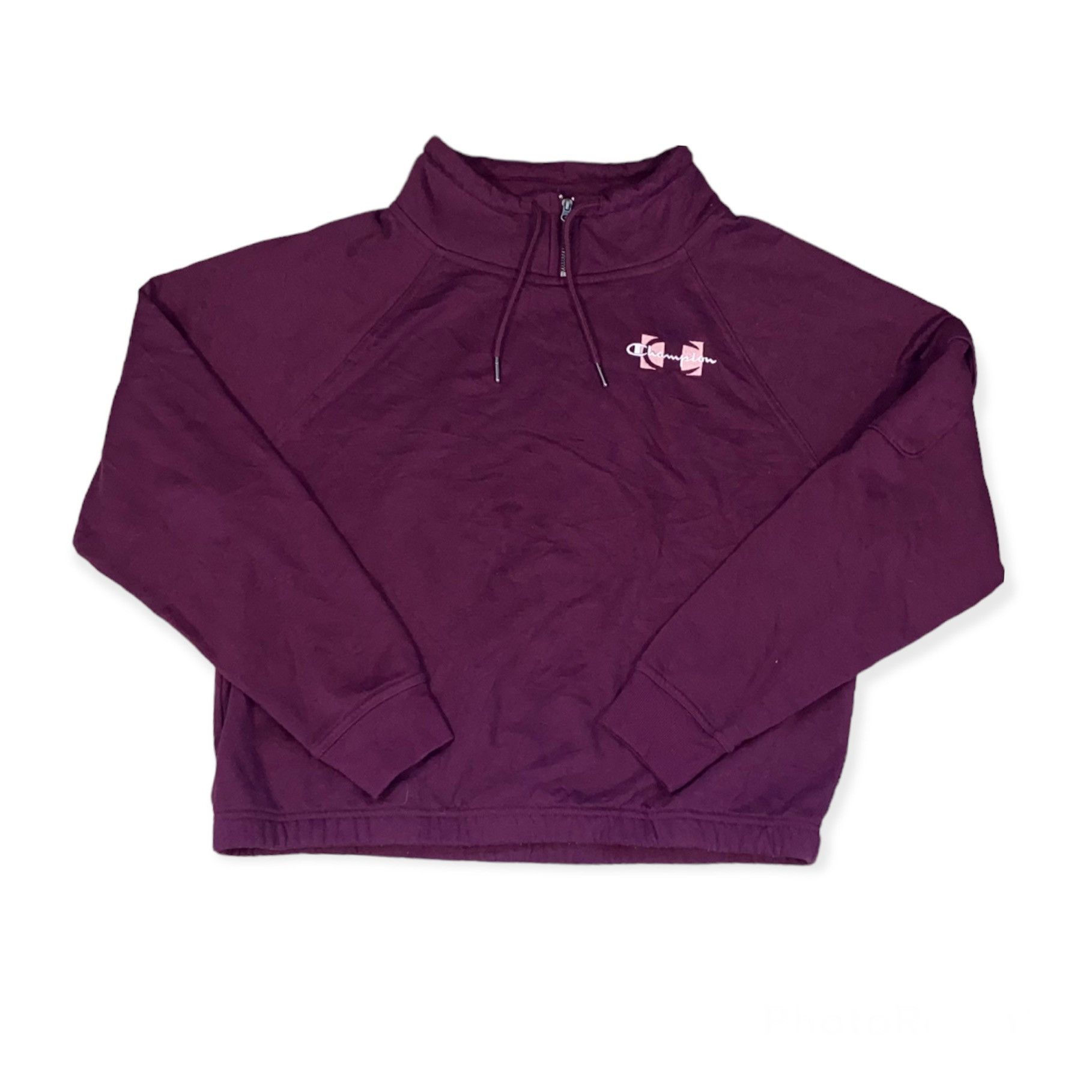 Champion Champion 1/4 Zip Pullover Sweatshirt Size XL / US 12-14 / IT 48-50 - 1 Thumbnail