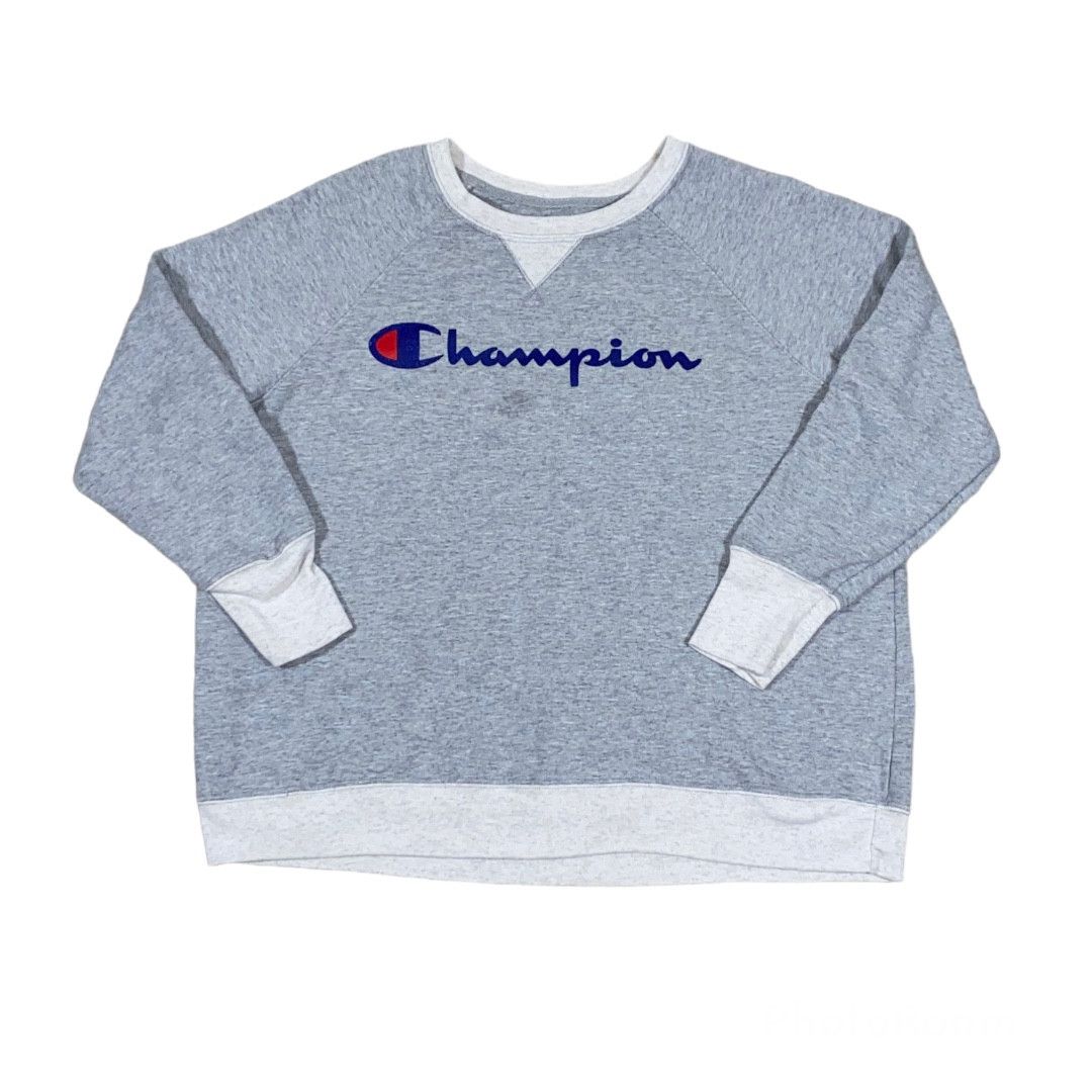 Champion Champion Script Logo Sweatshirt Size XXL / US 16-18 / IT 52-54 - 1 Thumbnail