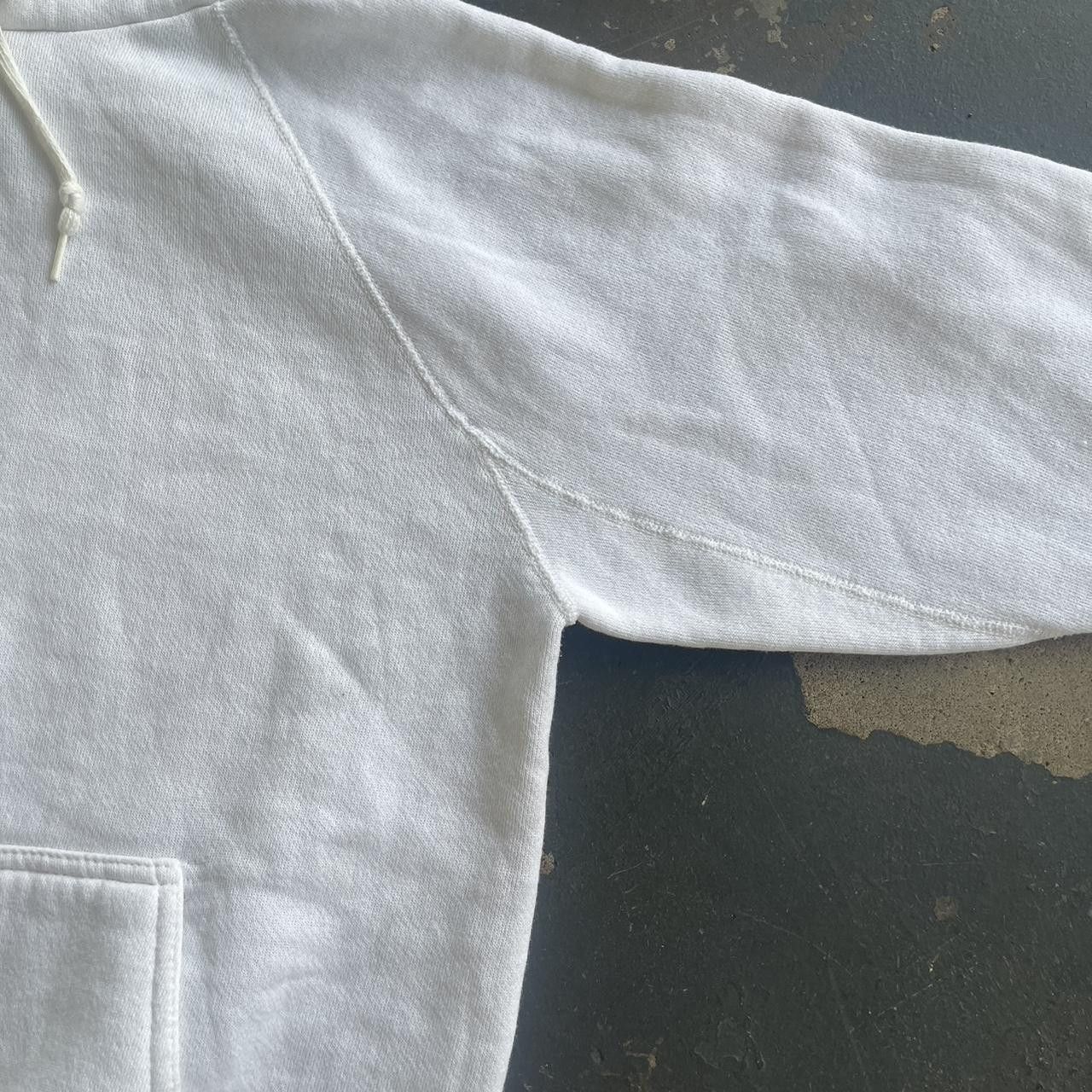Vintage 70’s White blank hoodie Size US M / EU 48-50 / 2 - 5 Thumbnail