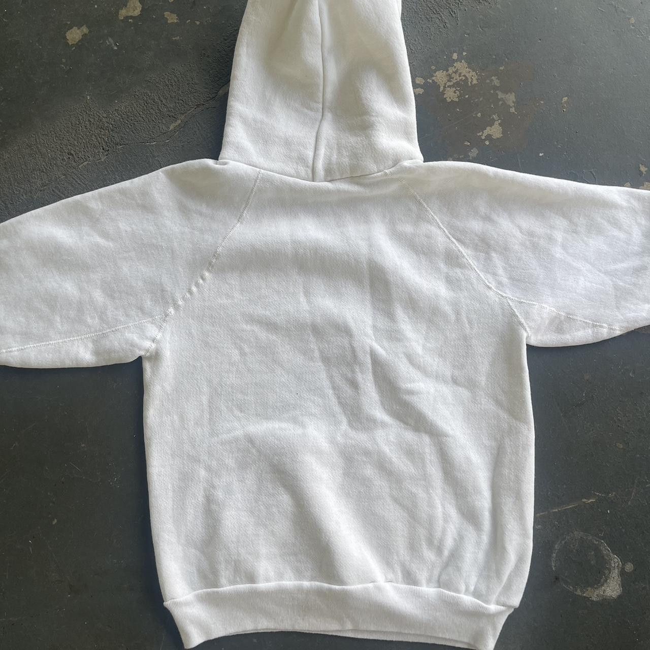 Vintage 70’s White blank hoodie Size US M / EU 48-50 / 2 - 6 Thumbnail