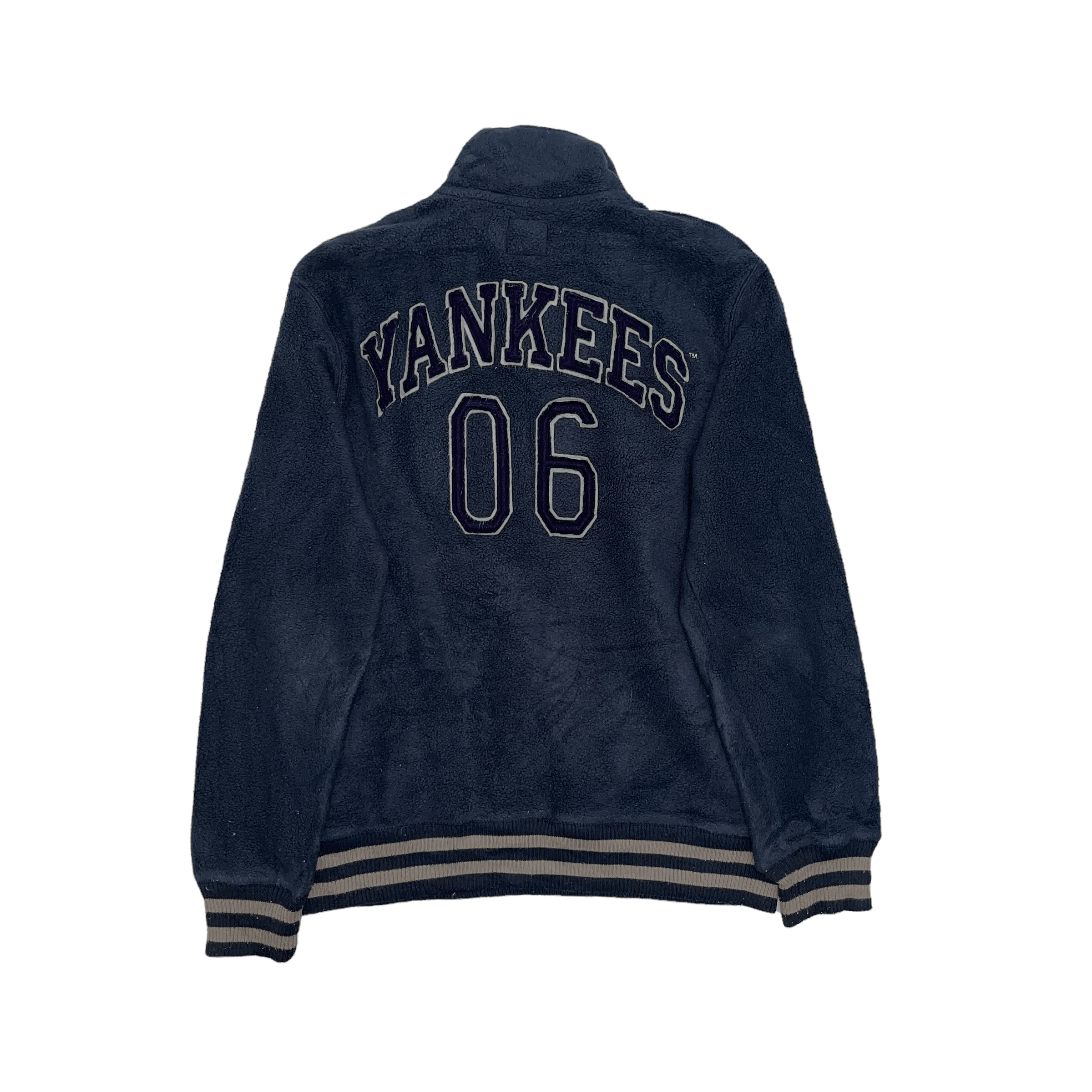 MLB × New York Yankees Yankees Fleece Sherpa Deep Pile Zipper Sweater Size US L / EU 52-54 / 3 - 3 Thumbnail