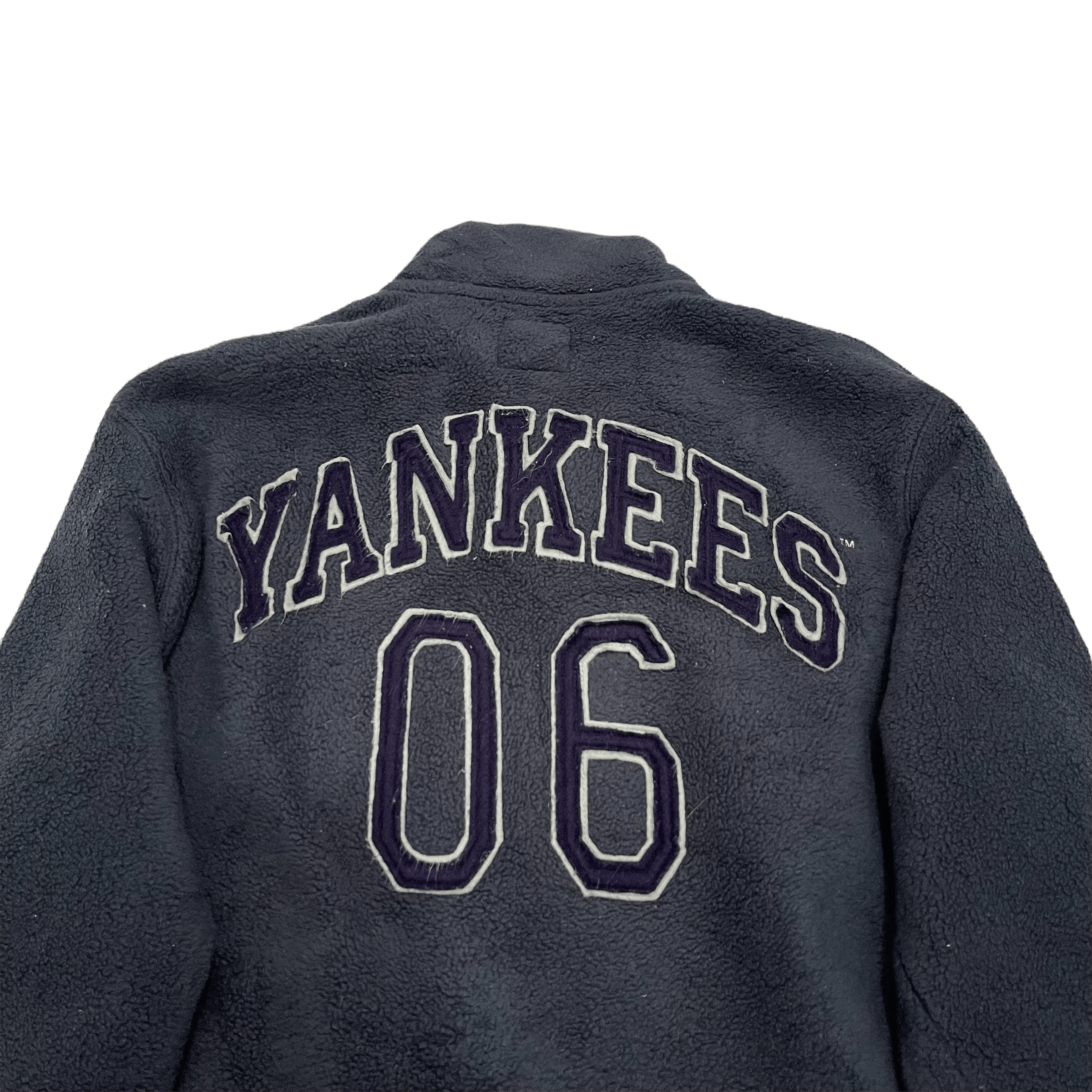 MLB × New York Yankees Yankees Fleece Sherpa Deep Pile Zipper Sweater Size US L / EU 52-54 / 3 - 4 Thumbnail