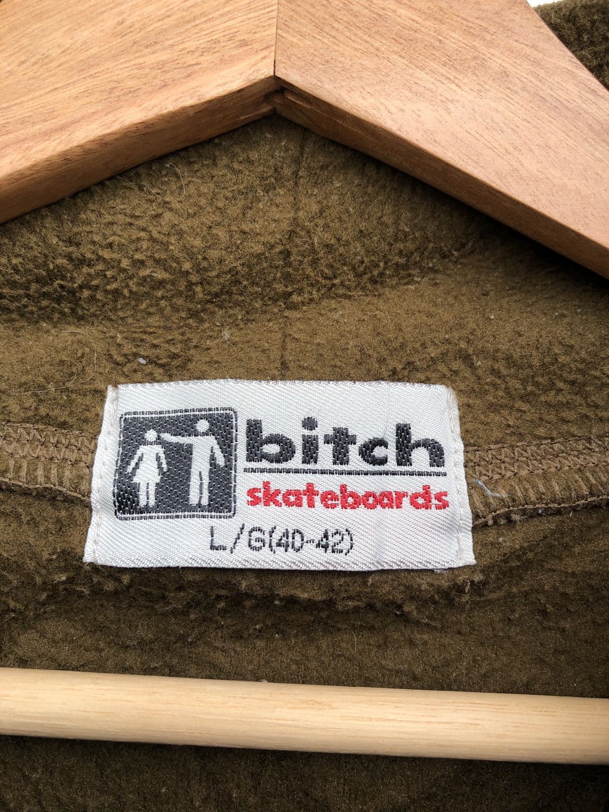 Hook-Ups × Japanese Brand × Vintage Vintage Bitch Skateboard Fleece Crewneck / Birdhouse Fuct Size US L / EU 52-54 / 3 - 3 Thumbnail