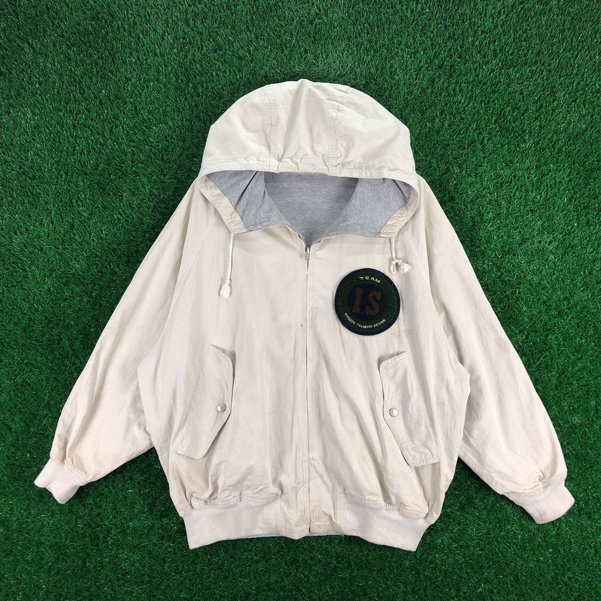 Issey Miyake Vintage 80's Issey Miyake Tsumori Chisato Reversible Bomber Size US XL / EU 56 / 4 - 4 Thumbnail