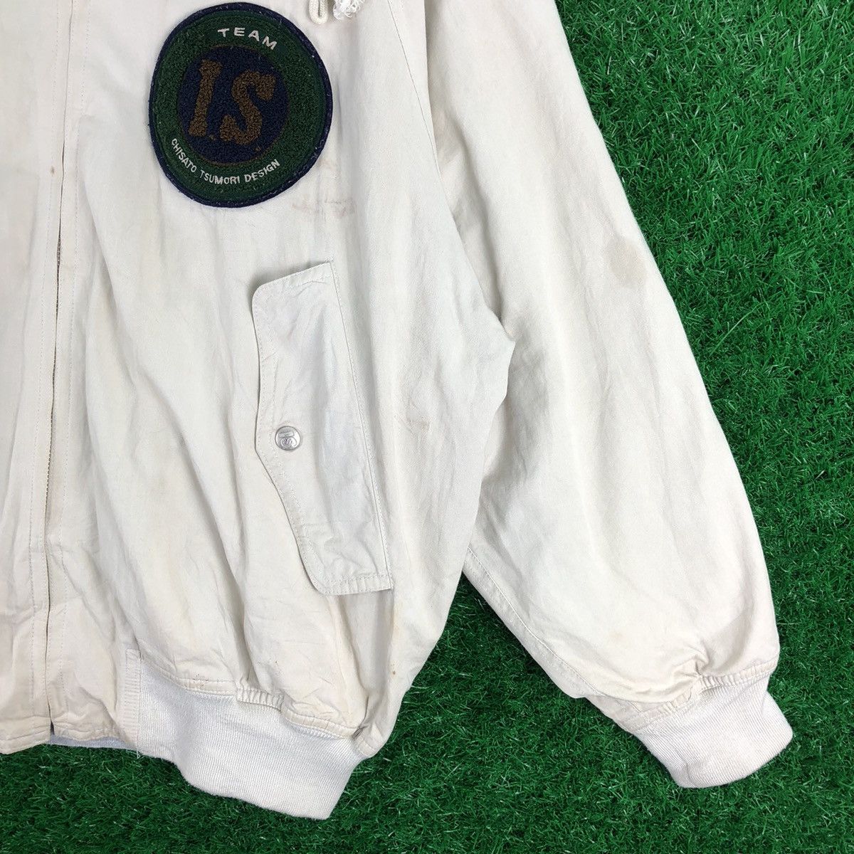Issey Miyake Vintage 80's Issey Miyake Tsumori Chisato Reversible Bomber Size US XL / EU 56 / 4 - 6 Thumbnail