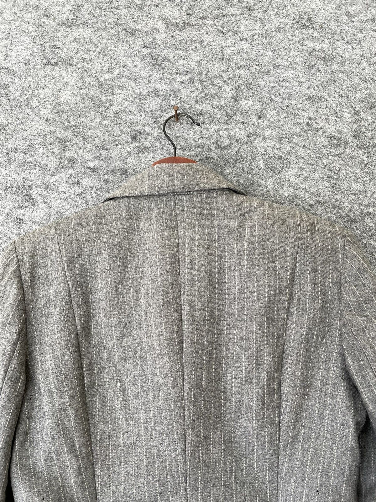 Yohji Yamamoto DISSTRESSED WXYZ WORKSHOP BY YOHJI YAMAMOTO BLAZER JACKET Size S / US 4 / IT 40 - 4 Thumbnail