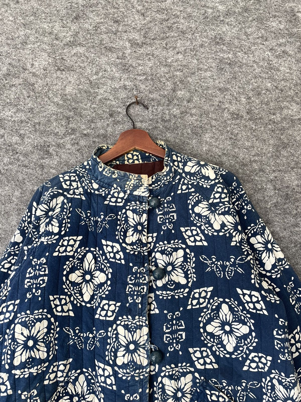 Japanese Brand VINTAGE MANDARIN JACKET Size US M / EU 48-50 / 2 - 2 Thumbnail