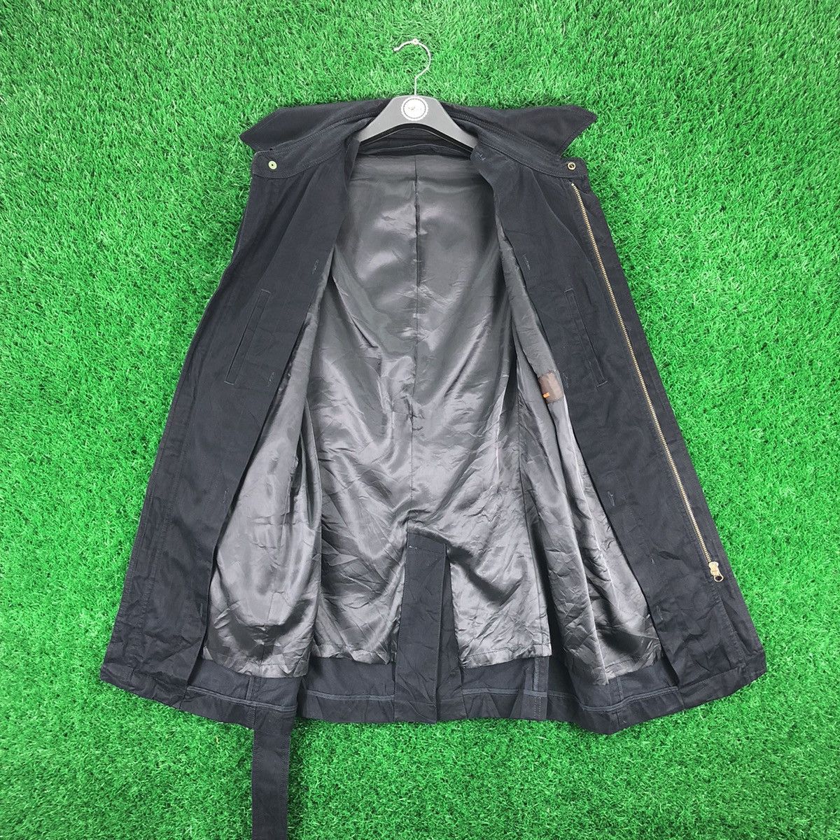 Issey Miyake Vintage TÊTE HOMME Trench Coat Jacket Women by Issey Miyake Size S / US 4 / IT 40 - 7 Thumbnail