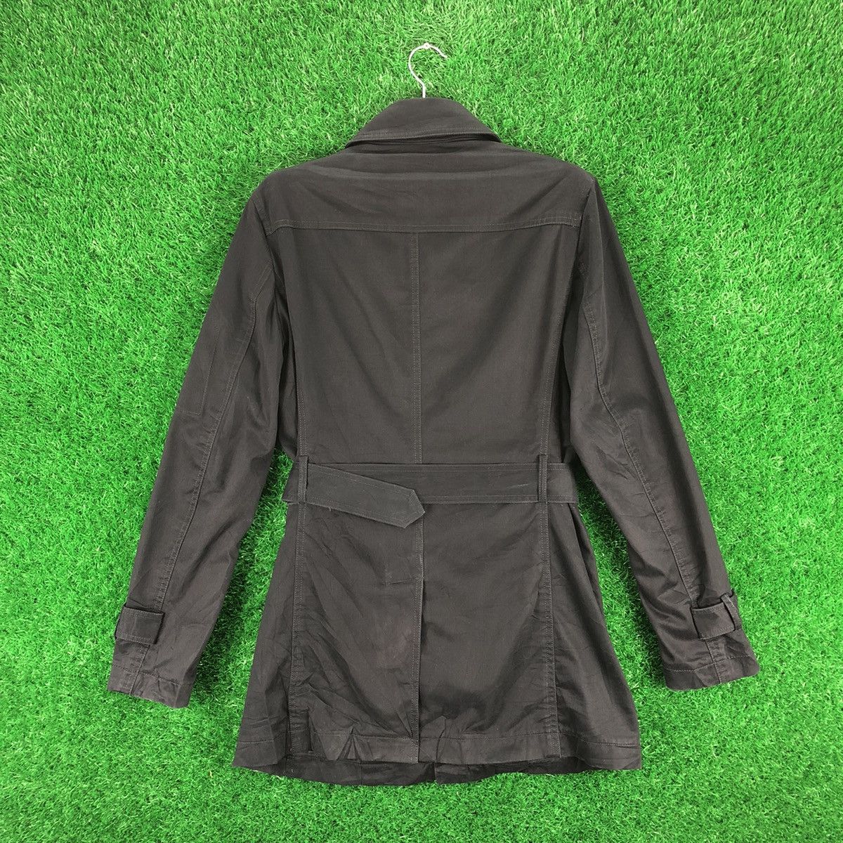 Issey Miyake Vintage TÊTE HOMME Trench Coat Jacket Women by Issey Miyake Size S / US 4 / IT 40 - 4 Thumbnail