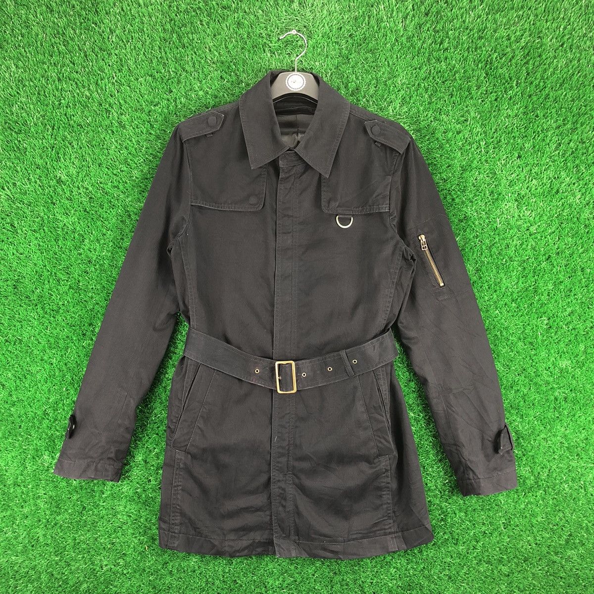 Issey Miyake Vintage TÊTE HOMME Trench Coat Jacket Women by Issey Miyake Size S / US 4 / IT 40 - 1 Thumbnail