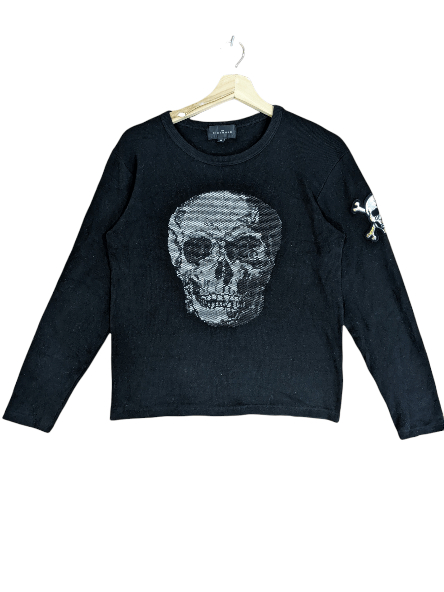 Designer × John Richmond John Richmond Long Sleeve Knit Very Rare Size US M / EU 48-50 / 2 - 1 Thumbnail