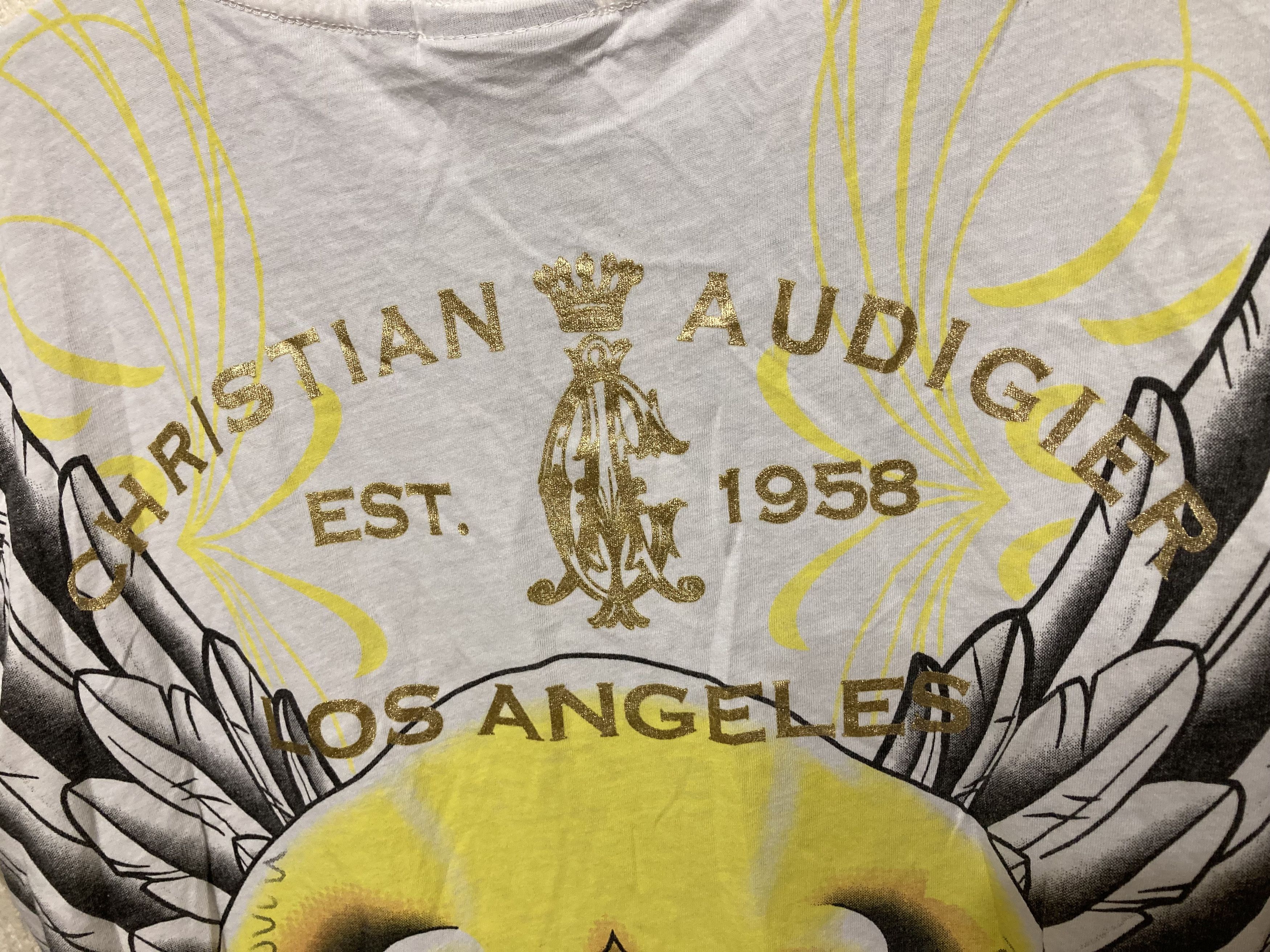 Christian Audigier Ed Hardy by Christian Audigier Eagle&Skull T Shirt Size US M / EU 48-50 / 2 - 5 Thumbnail