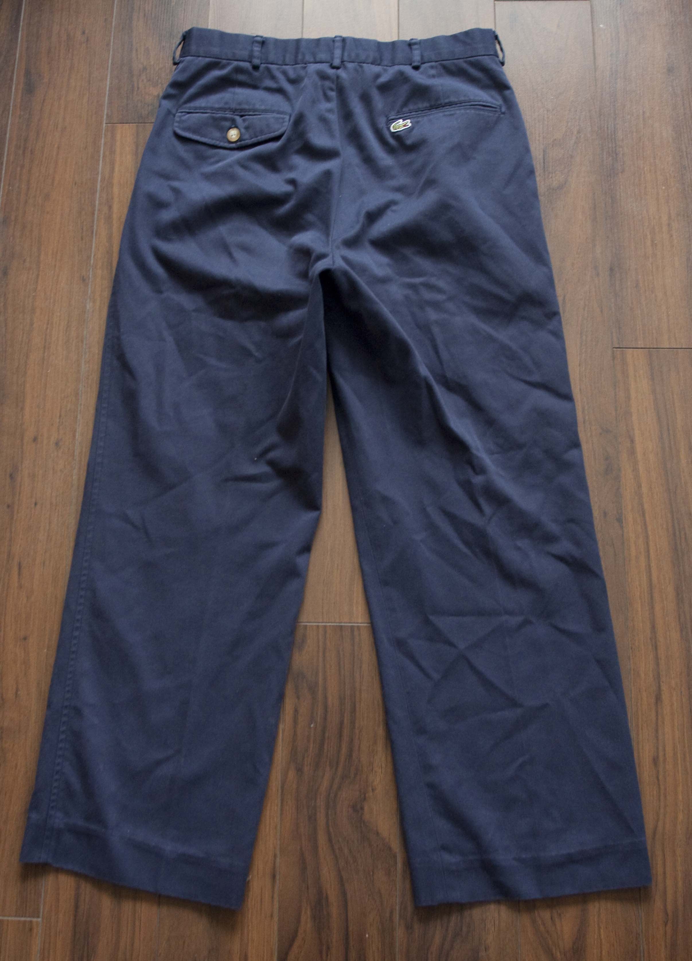 Izod × Lacoste × Vintage Izod Lacoste Pants Vintage Cotton / Polyester Size 30x26 Size US 30 / EU 46 - 3 Thumbnail