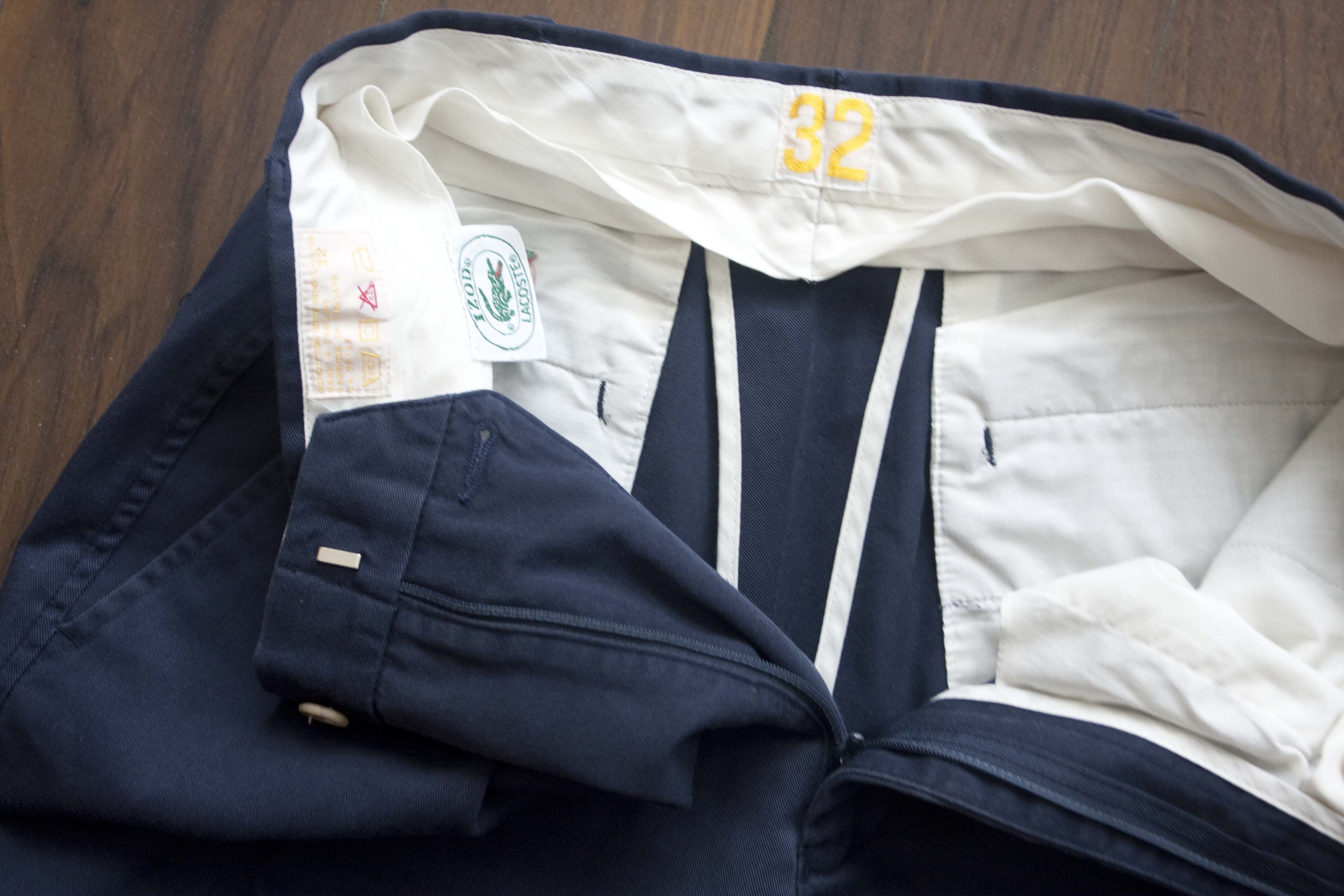 Izod × Lacoste × Vintage Izod Lacoste Pants Vintage Cotton / Polyester Size 30x26 Size US 30 / EU 46 - 7 Thumbnail