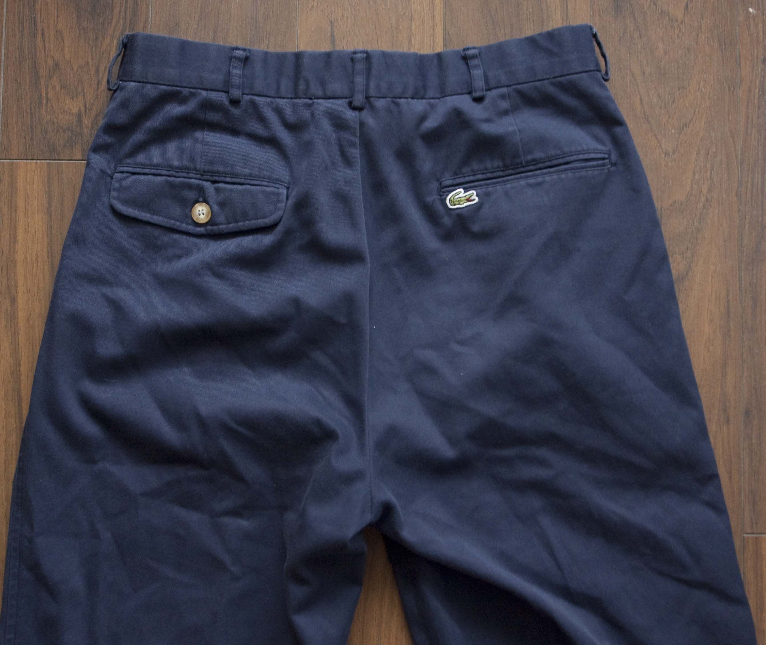 Izod × Lacoste × Vintage Izod Lacoste Pants Vintage Cotton / Polyester Size 30x26 Size US 30 / EU 46 - 4 Thumbnail
