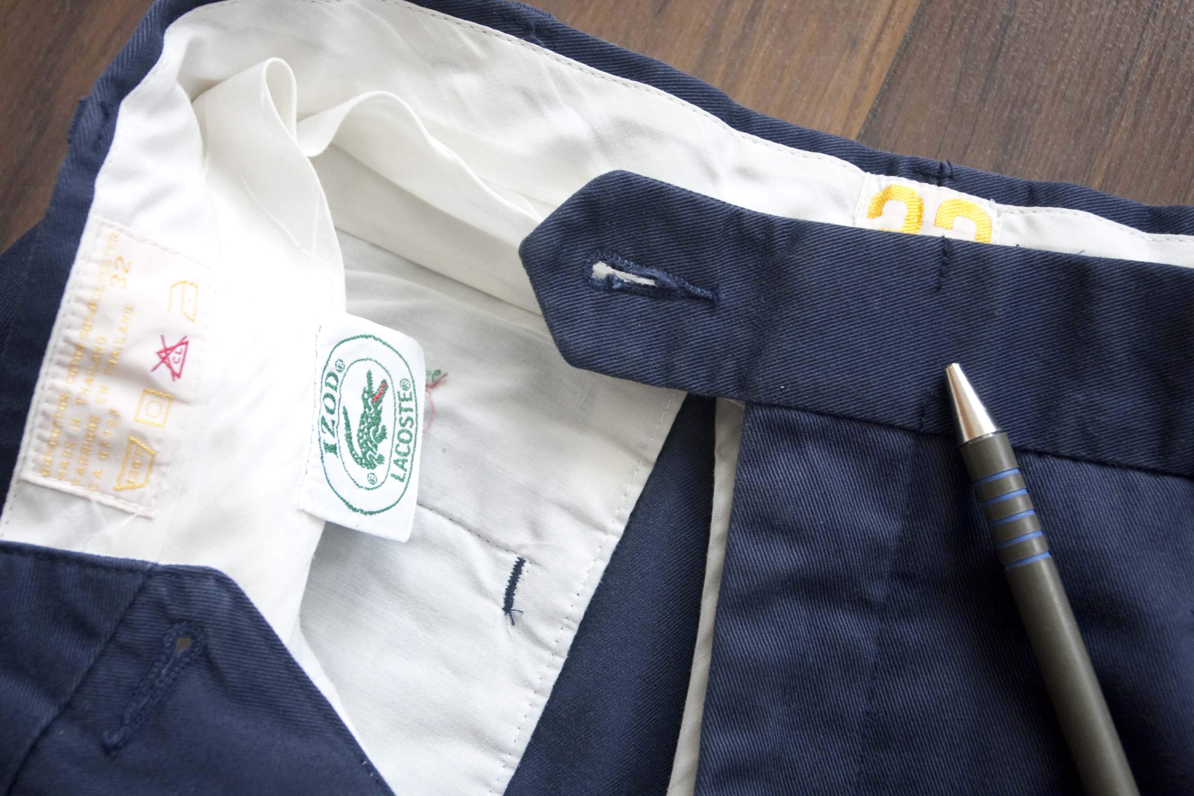 Izod × Lacoste × Vintage Izod Lacoste Pants Vintage Cotton / Polyester Size 30x26 Size US 30 / EU 46 - 8 Thumbnail