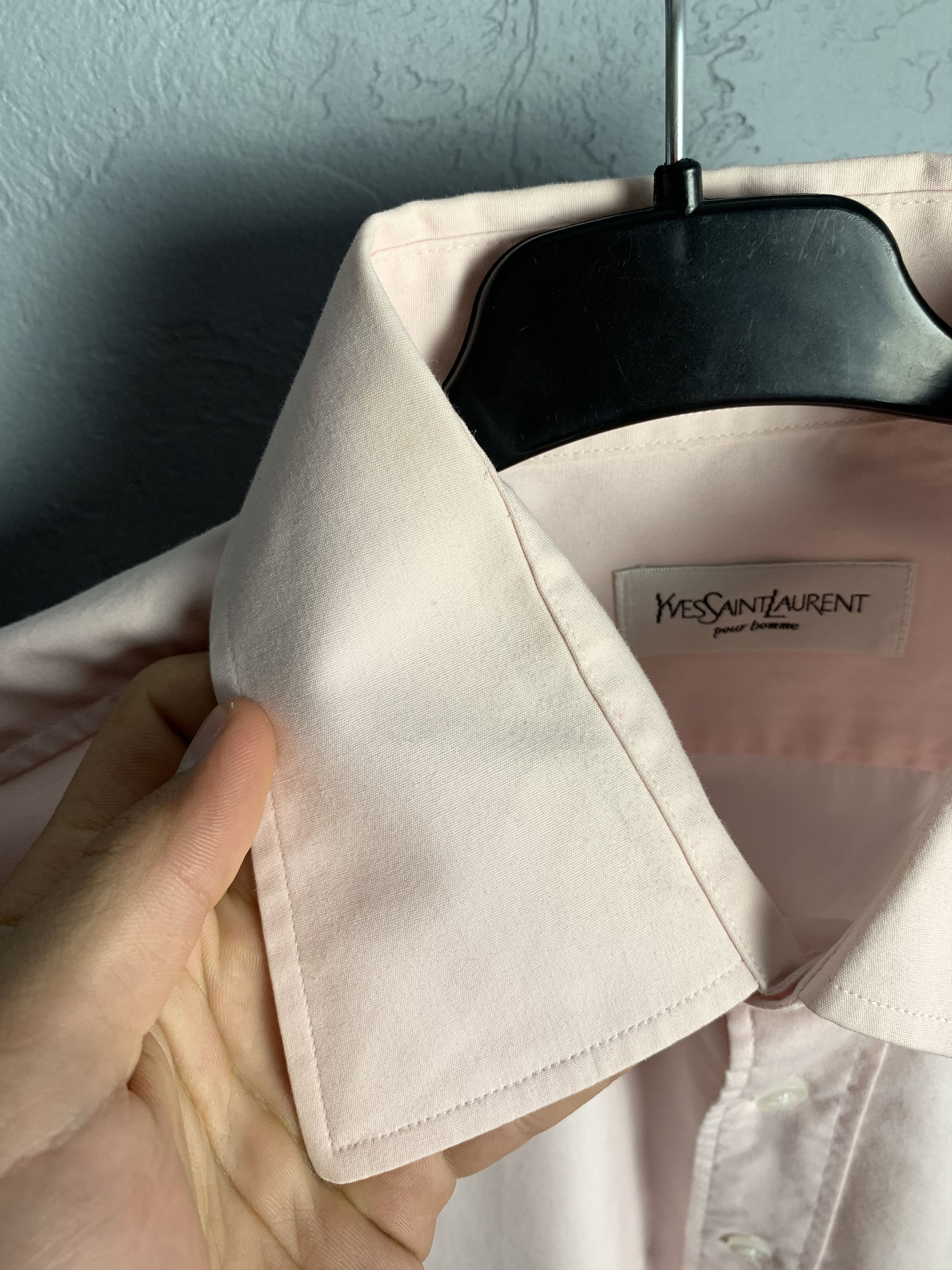 Yves Saint Laurent Yves Saint Laurent YSL mens shirt Size US L / EU 52-54 / 3 - 8 Thumbnail
