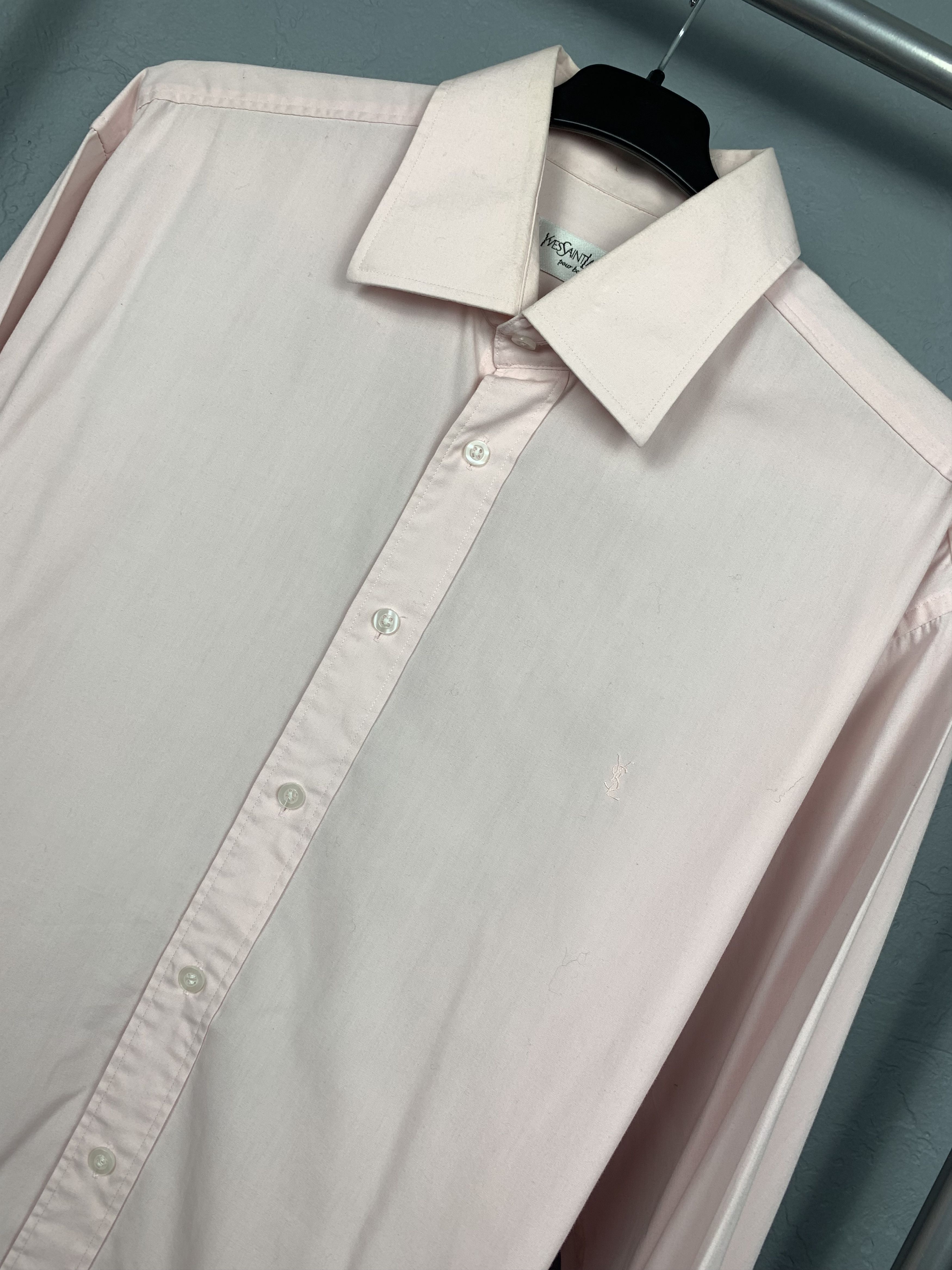 Yves Saint Laurent Yves Saint Laurent YSL mens shirt Size US L / EU 52-54 / 3 - 2 Thumbnail