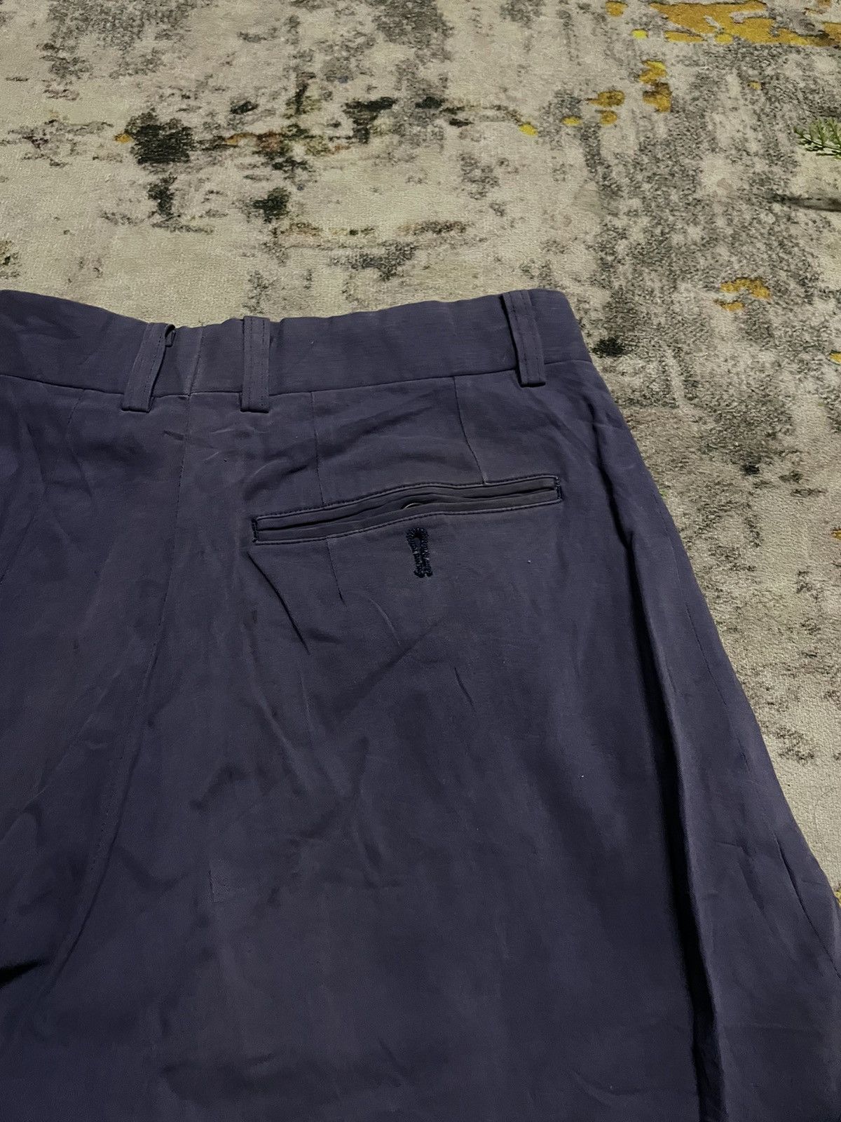 Designer × Issey Miyake × Japanese Brand 🚀Vintage Issey Miyake Relaxed Straight Cut Pants Japan 🇯🇵 Size US 31 - 10 Thumbnail