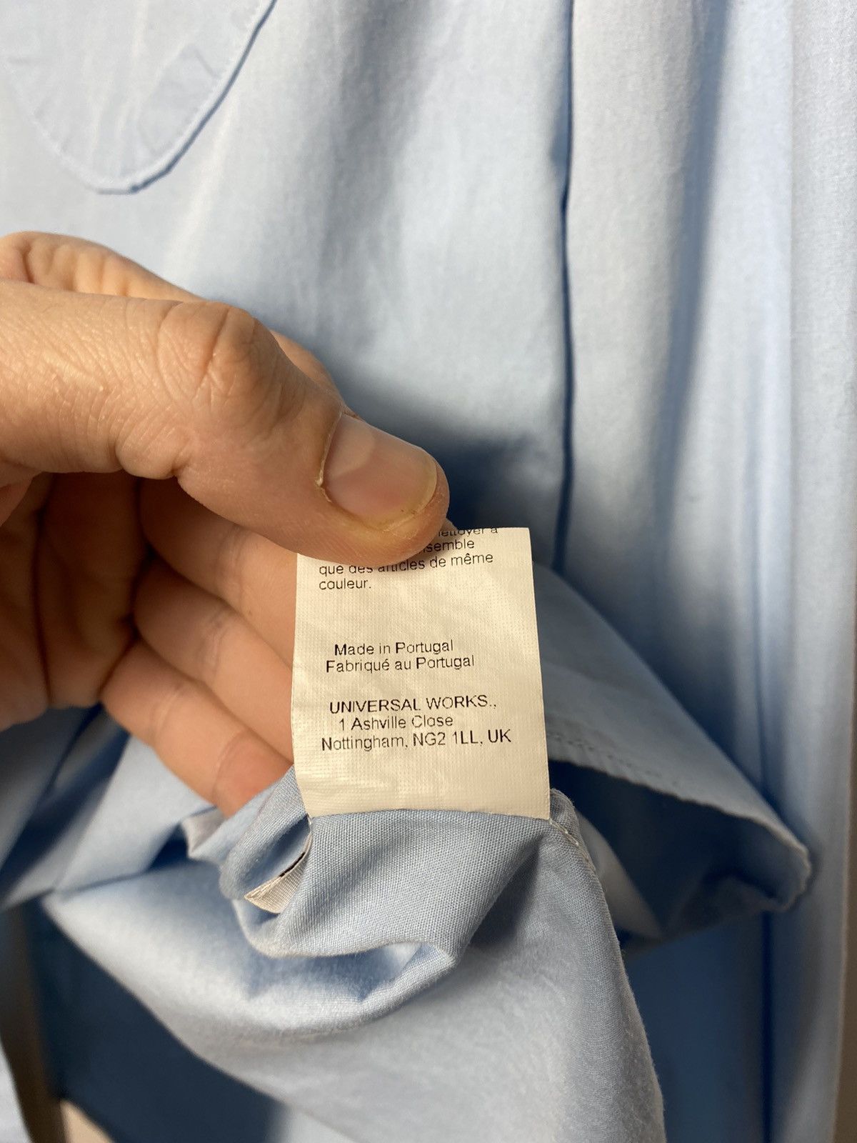Universal Works Universal Works cotton mens shirt size S Size US S / EU 44-46 / 1 - 8 Thumbnail