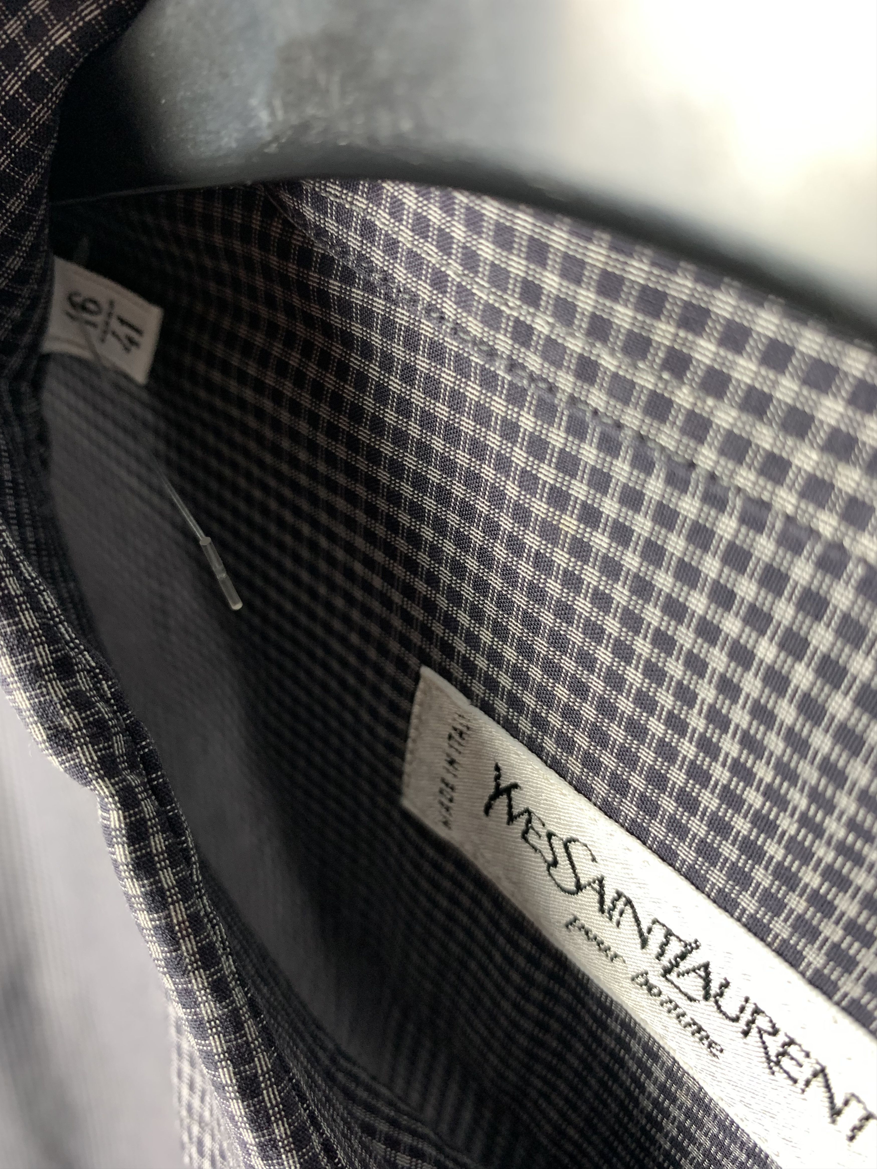 Yves Saint Laurent Yves Saint Laurent YSL men's long sleeve shirt Size US L / EU 52-54 / 3 - 3 Thumbnail