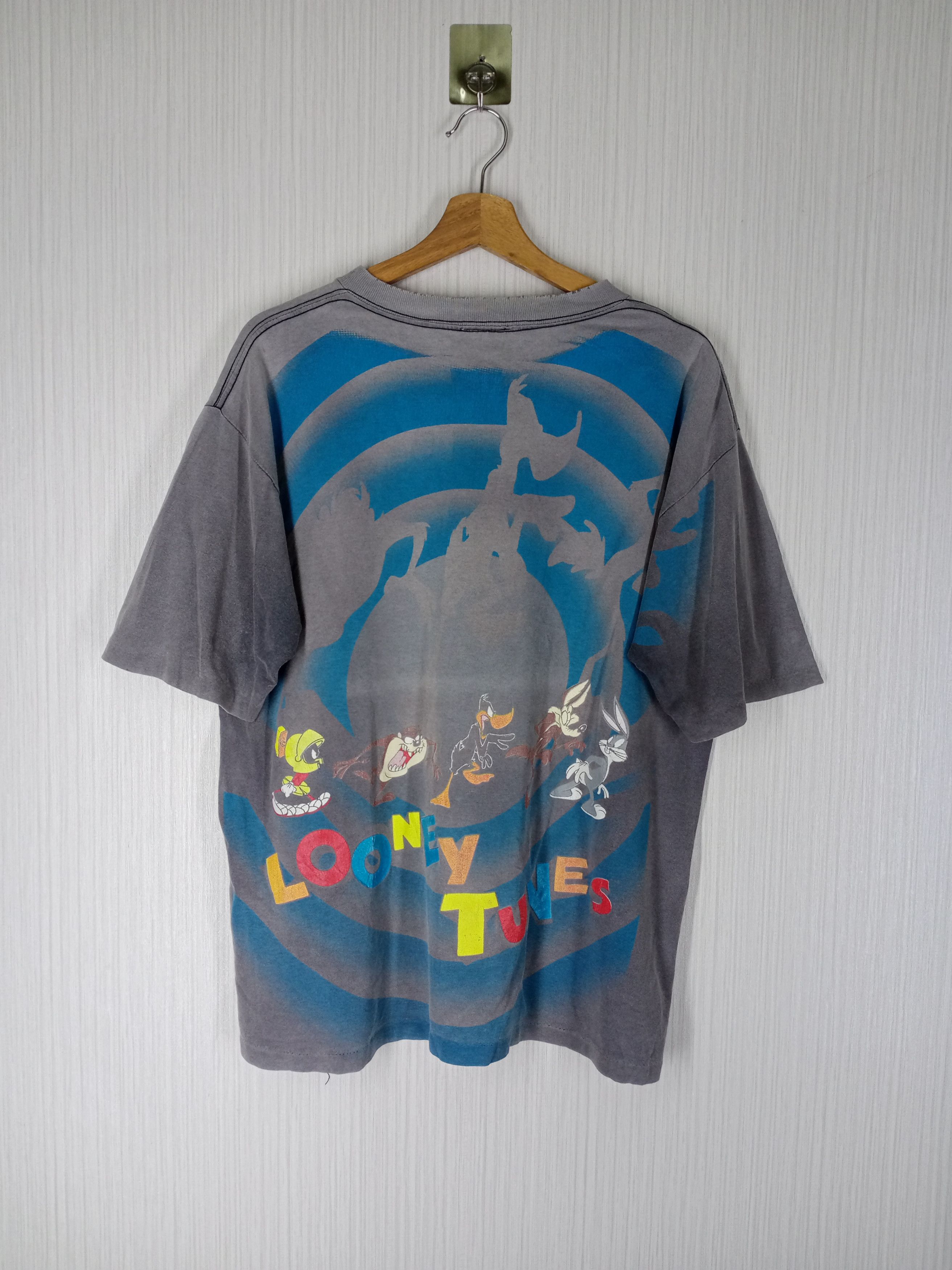 Cartoon Network Vintage 90s Looney Tunes Full Print Tshirt Size US L / EU 52-54 / 3 - 2 Thumbnail