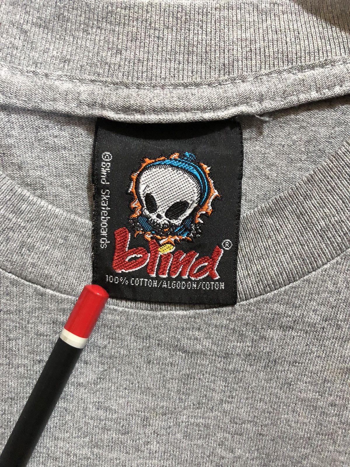 Hook-Ups × Powell Peralta × Vintage Vintage Blind Skateboards Death Squad T Shirt Size US M / EU 48-50 / 2 - 13 Thumbnail