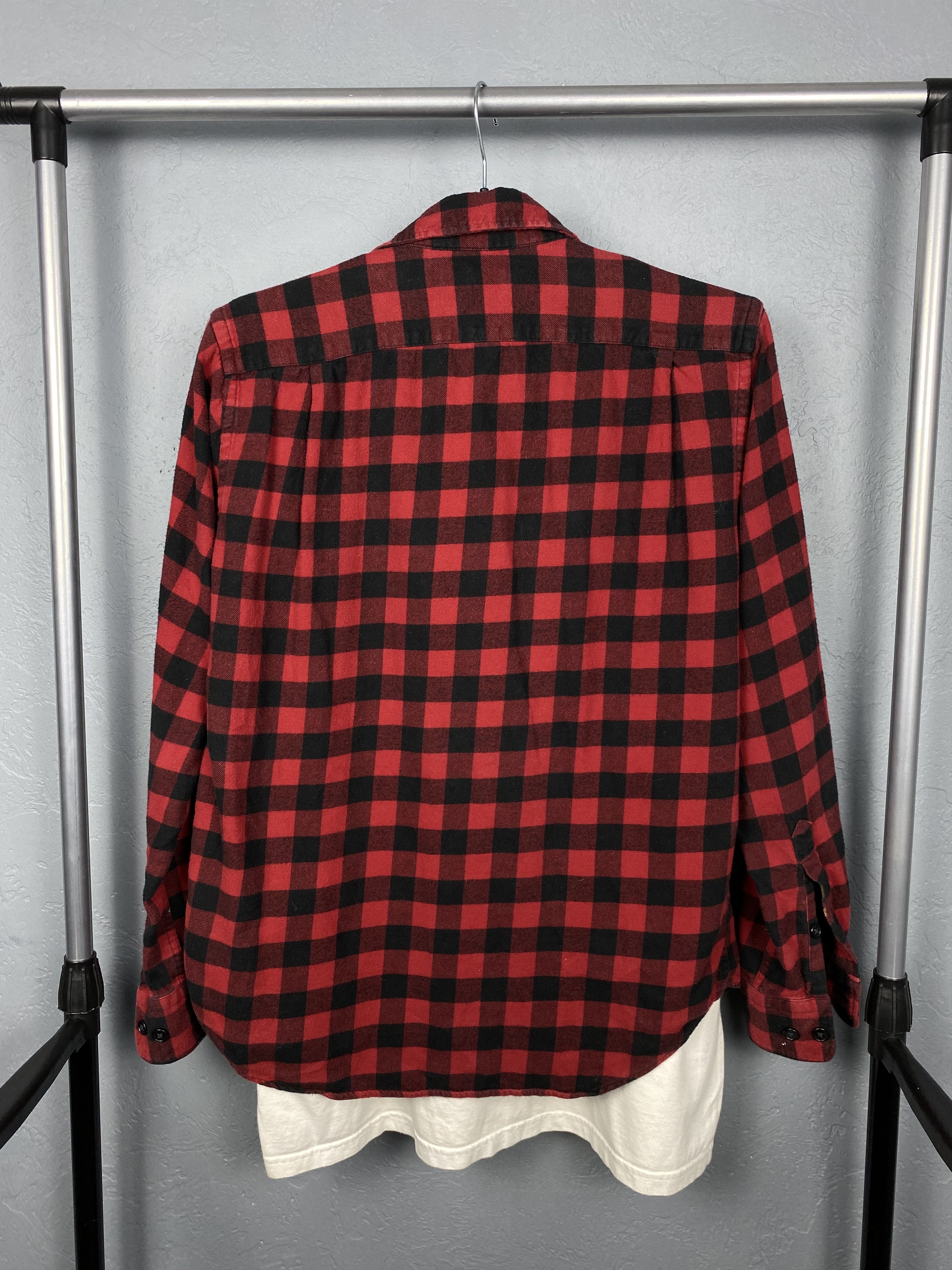 Uniqlo Uniqlo Vintage Flannel Plaid Shirt Travis style Size US XS / EU 42 / 0 - 5 Thumbnail