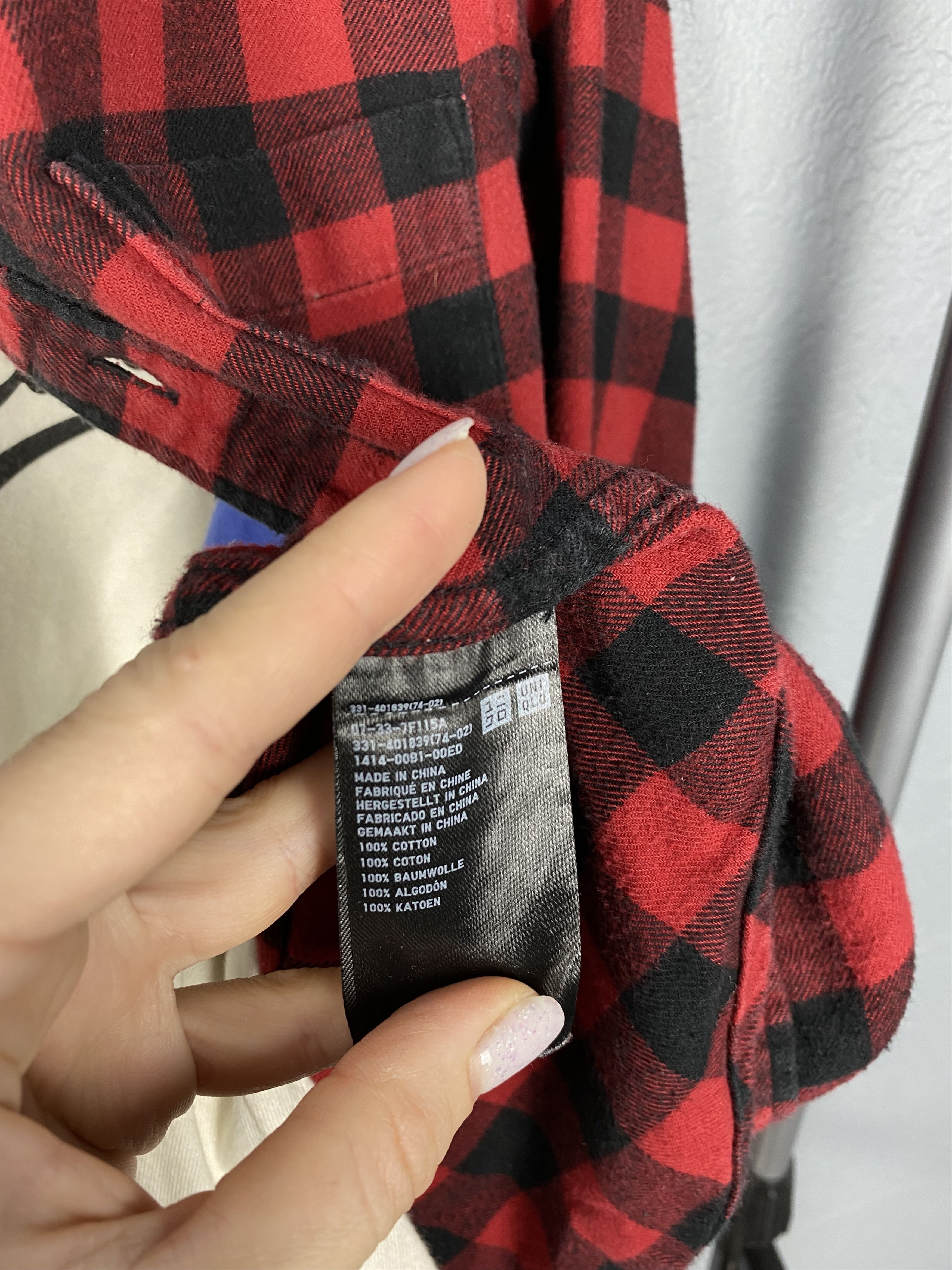 Uniqlo Uniqlo Vintage Flannel Plaid Shirt Travis style Size US XS / EU 42 / 0 - 4 Thumbnail