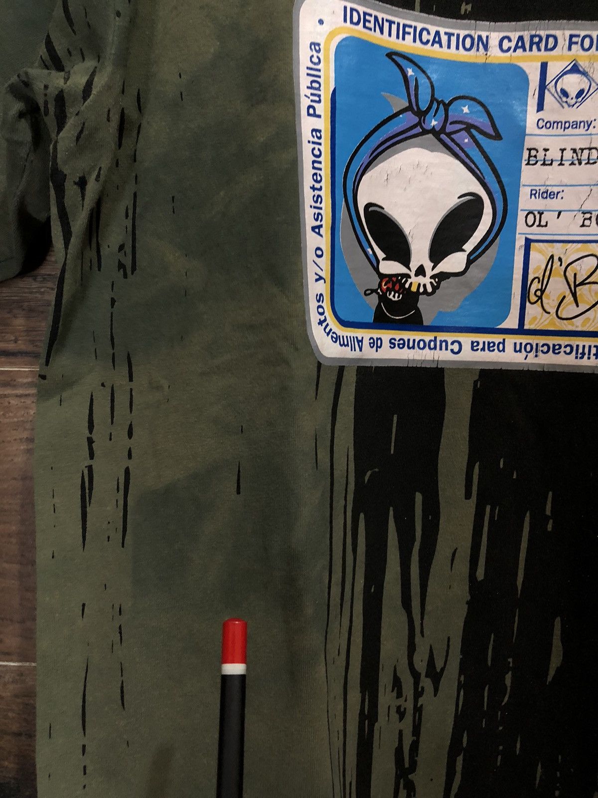 Hook-Ups × Powell Peralta Vintage Blind Skateboards OL BONEY BASTARD T Shirt Size US M / EU 48-50 / 2 - 9 Thumbnail