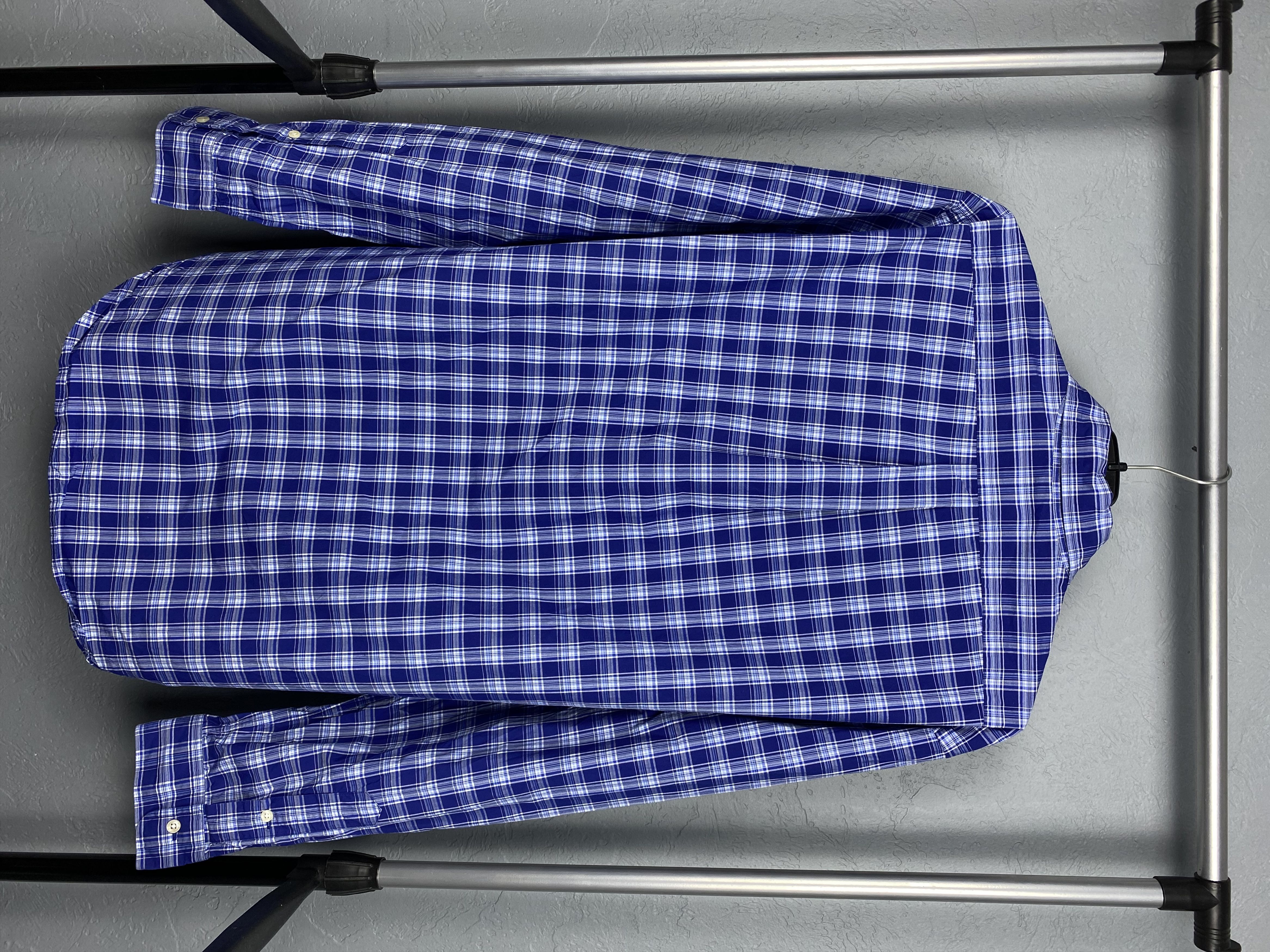 Polo Ralph Lauren × Ralph Lauren × Vintage Polo Ralph Lauren Vintage Mens Plaid Long Sleeve Shirt Size US XL / EU 56 / 4 - 7 Thumbnail