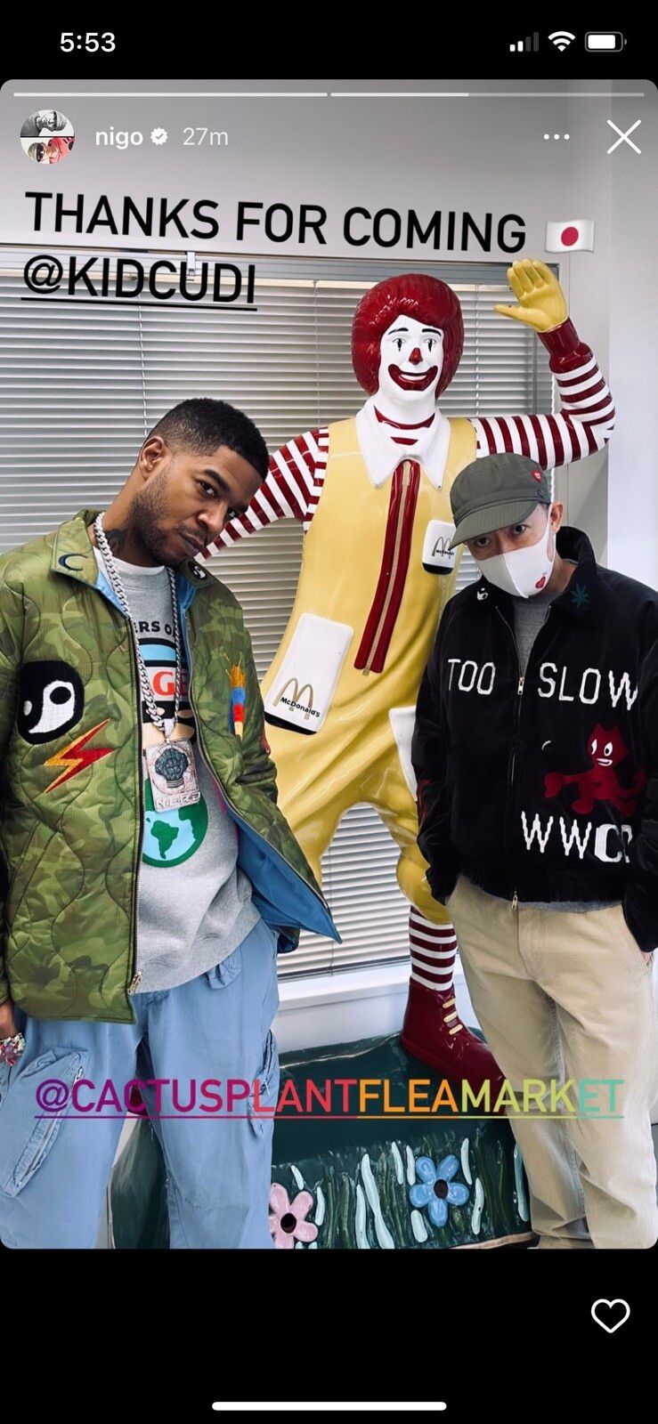 Human Made CPFM Japan Made Too Slow Souvenir Jacket | Grailed