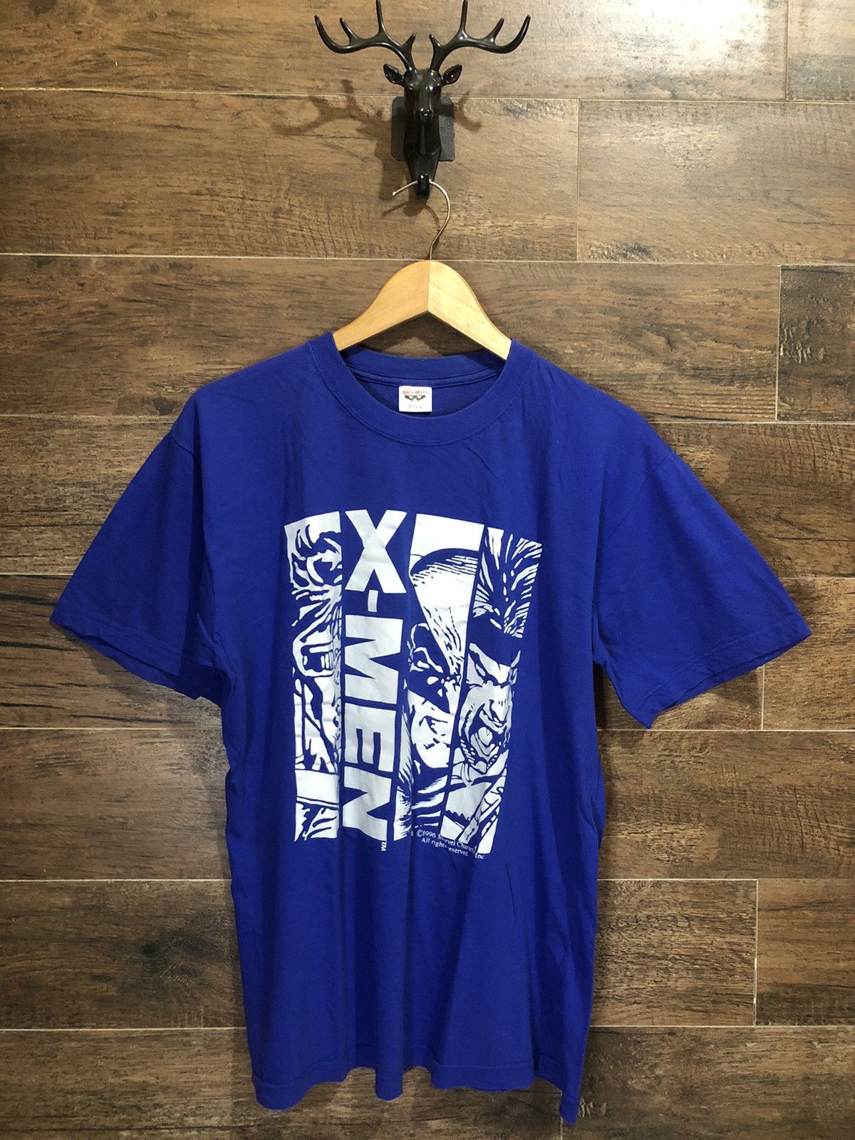 Vintage X Men 1996 Banpresto Wolverine Marvel Comics T Shirt