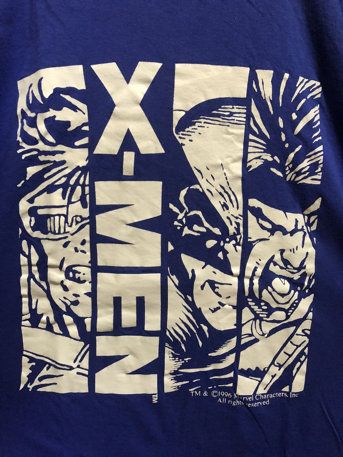 Anime × Marvel Comics × Vintage Vintage X Men 1996 Banpresto Wolverine Marvel Comics T Shirt Size US L / EU 52-54 / 3 - 3 Thumbnail