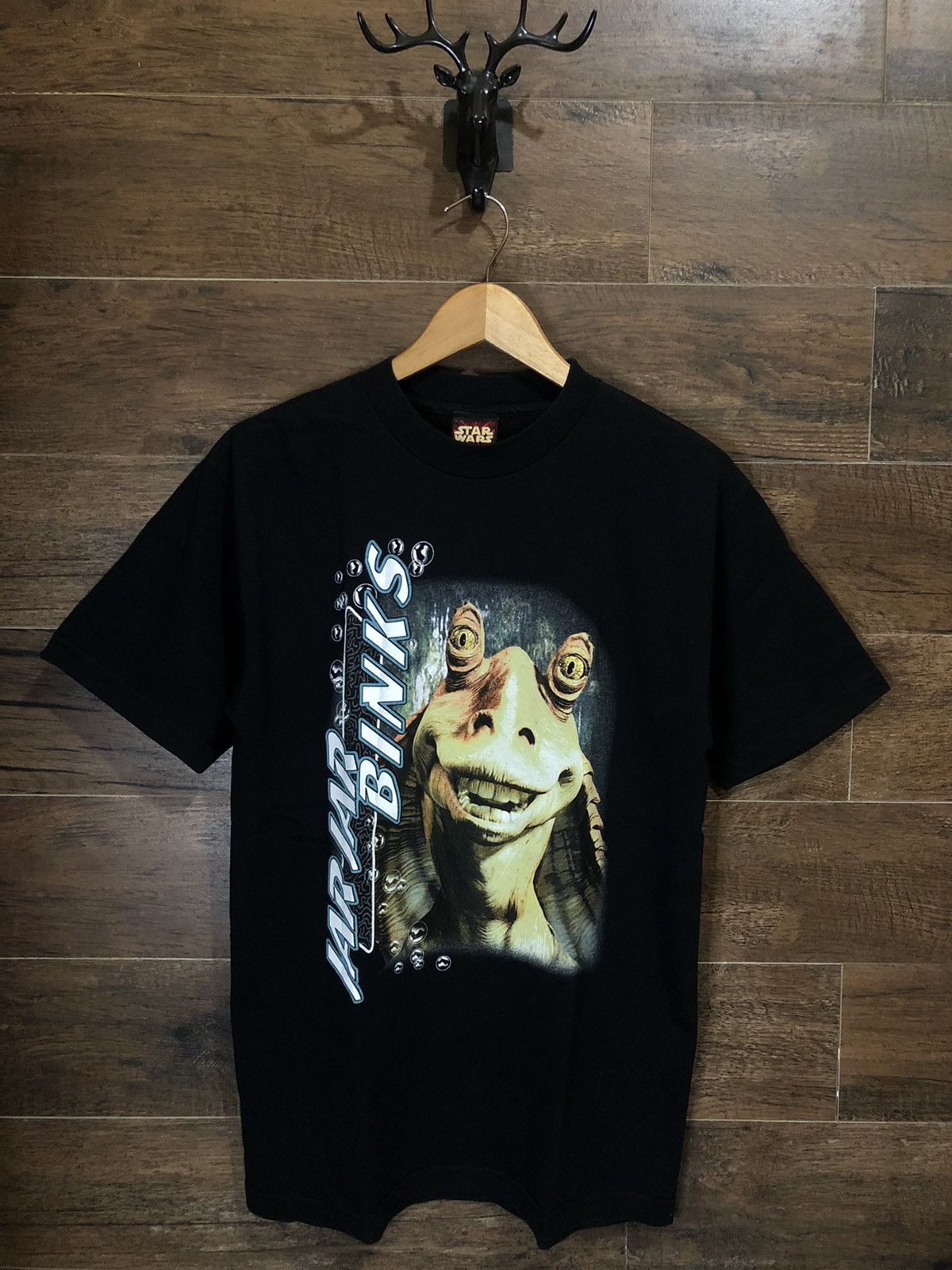 Star Wars × Vintage Vintage Star Wars Jar Jar Binks 90s Size US M / EU 48-50 / 2 - 1 Thumbnail