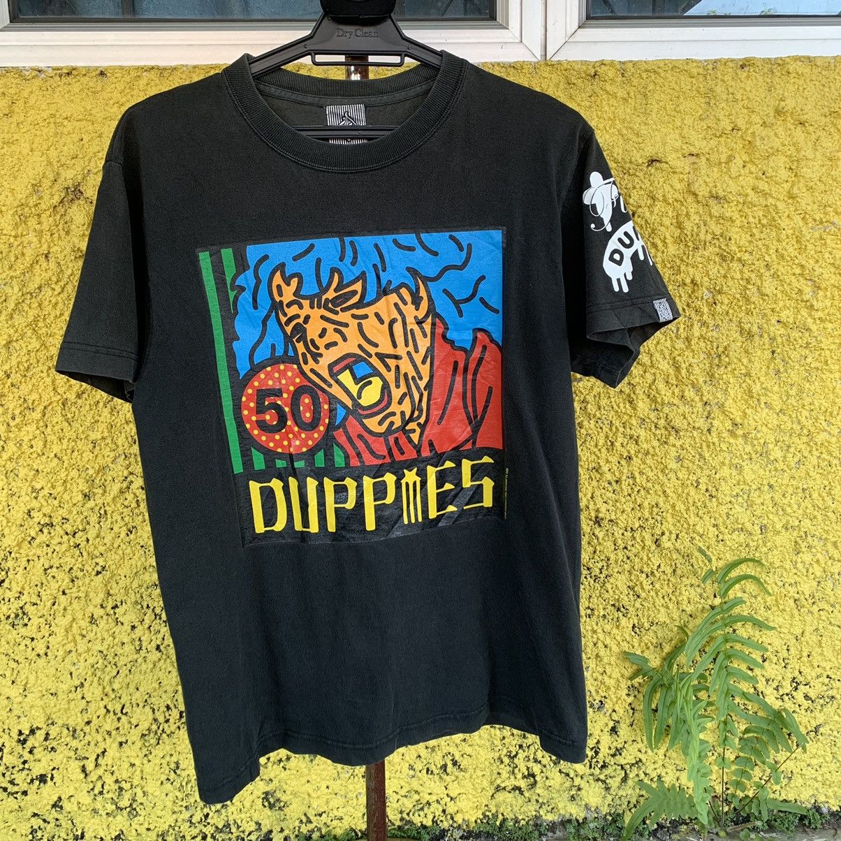 Japanese Brand Five-O Duppies japnese brand art black tshirt tee Size US M / EU 48-50 / 2 - 4 Thumbnail