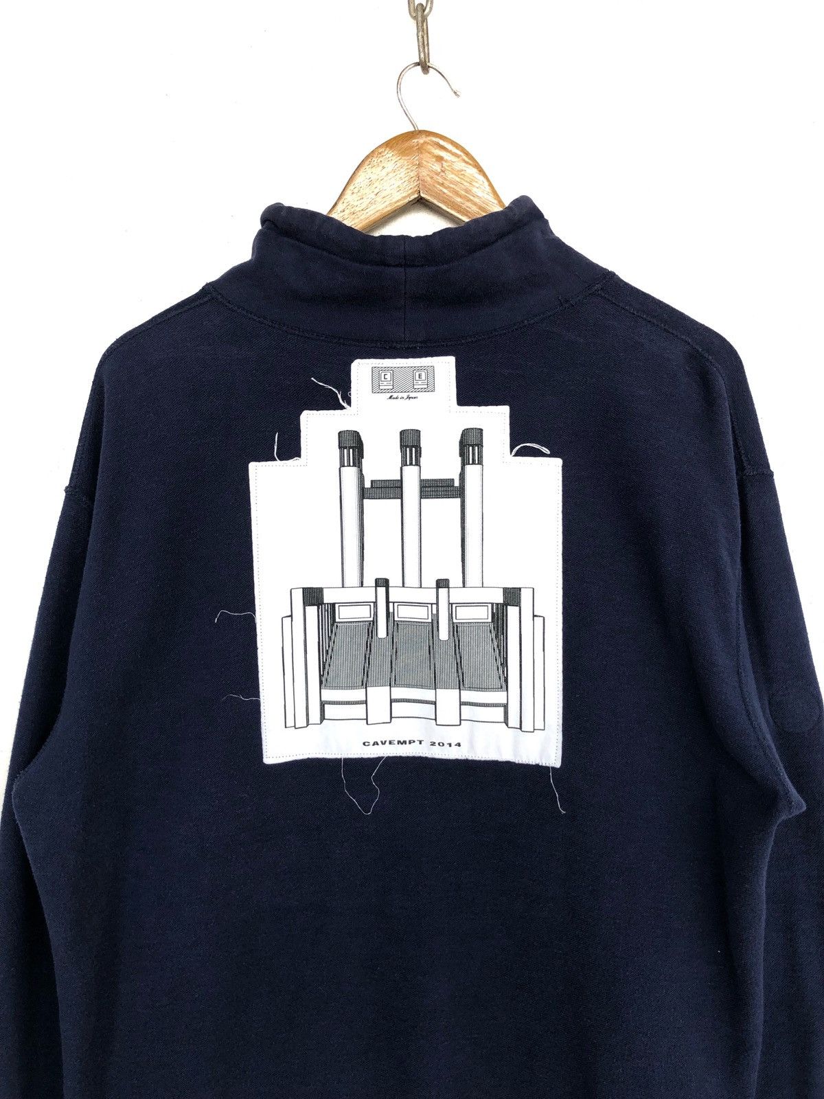 Cav Empt GRAIL🔥SS04 Cav Empt Oversized Drawstring Jumper Size US M / EU 48-50 / 2 - 6 Thumbnail