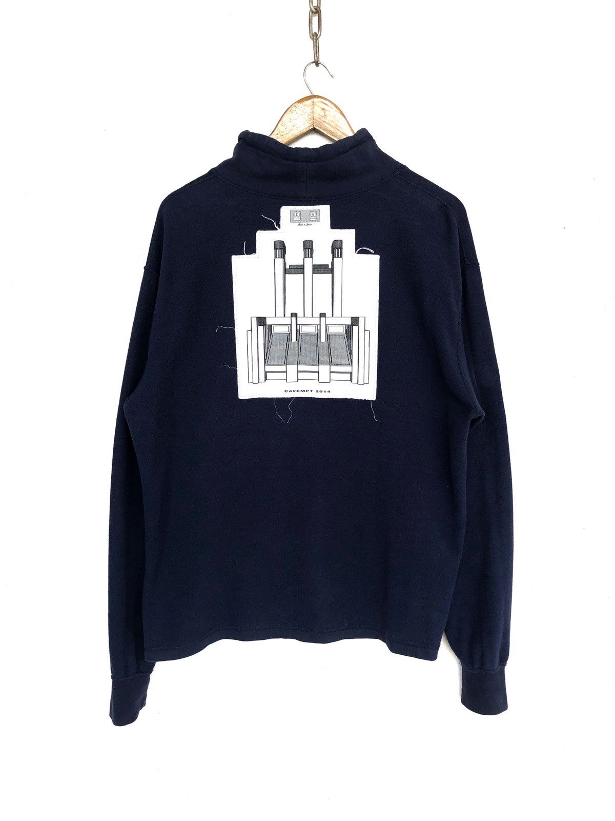 Cav Empt GRAIL🔥SS04 Cav Empt Oversized Drawstring Jumper Size US M / EU 48-50 / 2 - 5 Thumbnail