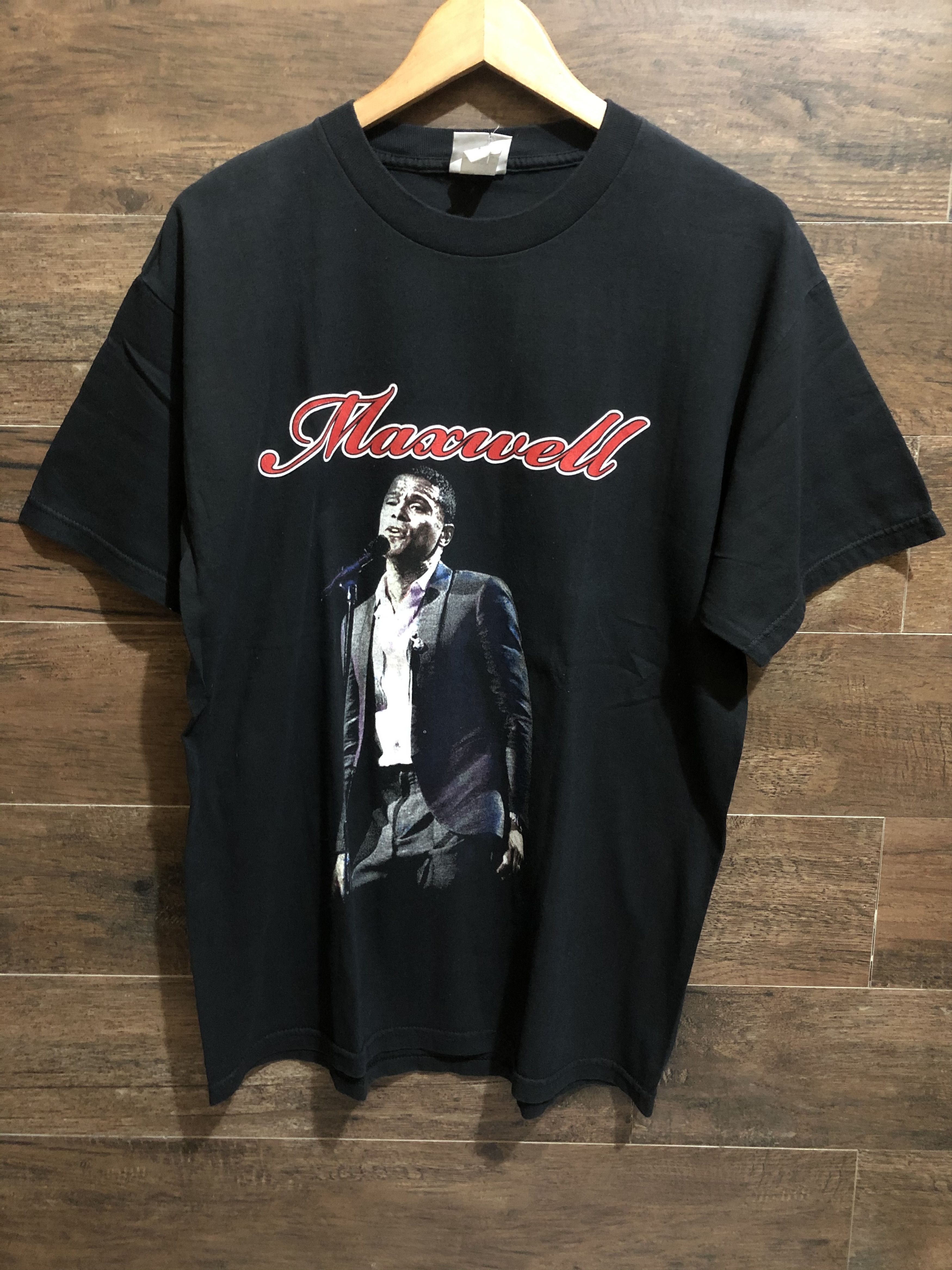 Band Tees × Rap Tees × Vintage Vintage Maxwell Shirt Size US L / EU 52-54 / 3 - 2 Thumbnail