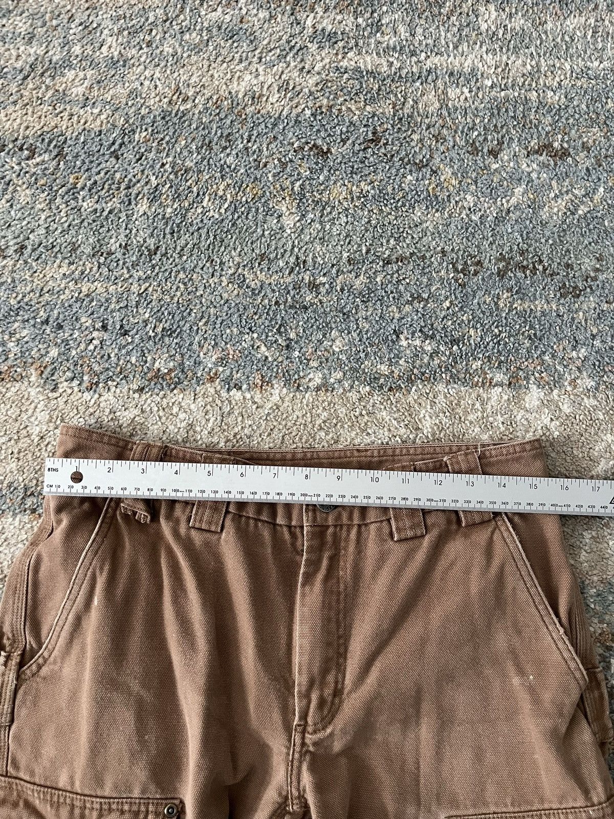 Duluth Trading Company × Vintage VTG Duluth Distressed Cargo Pants 32x28 Size US 32 / EU 48 - 5 Thumbnail