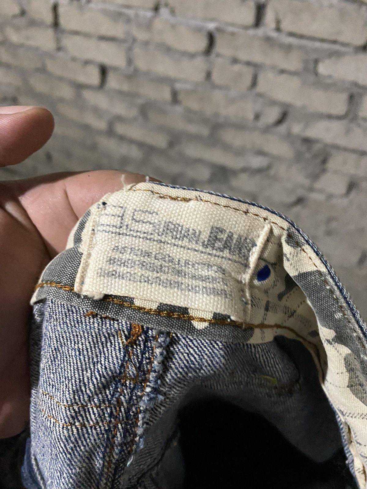 Japanese Brand 🔥SALE🔥COMBAT TACTICAL BONDAGE STYLE JEANS Size US 30 / EU 46 - 10 Thumbnail