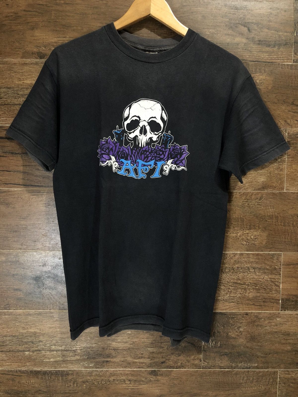 Band Tees × Vintage Vintage 90s AFI A Fire Inside Shirt Late 90s Y2K Size US M / EU 48-50 / 2 - 2 Thumbnail